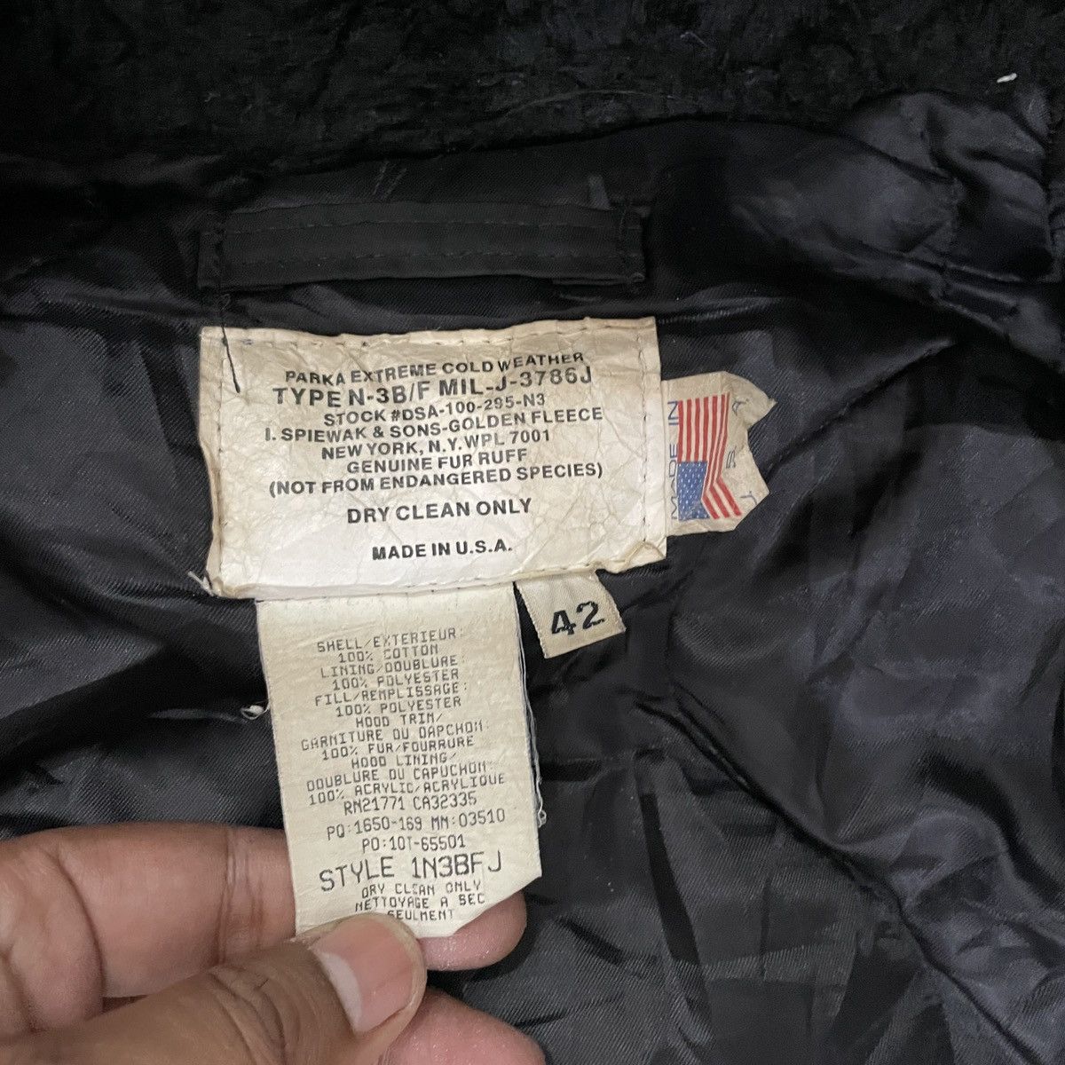 I. Spiewak And Sons Vintage 90s I.Spiewalk & Sons Parka Extreme Cold Weather Size US XL / EU 56 / 4 - 5 Thumbnail