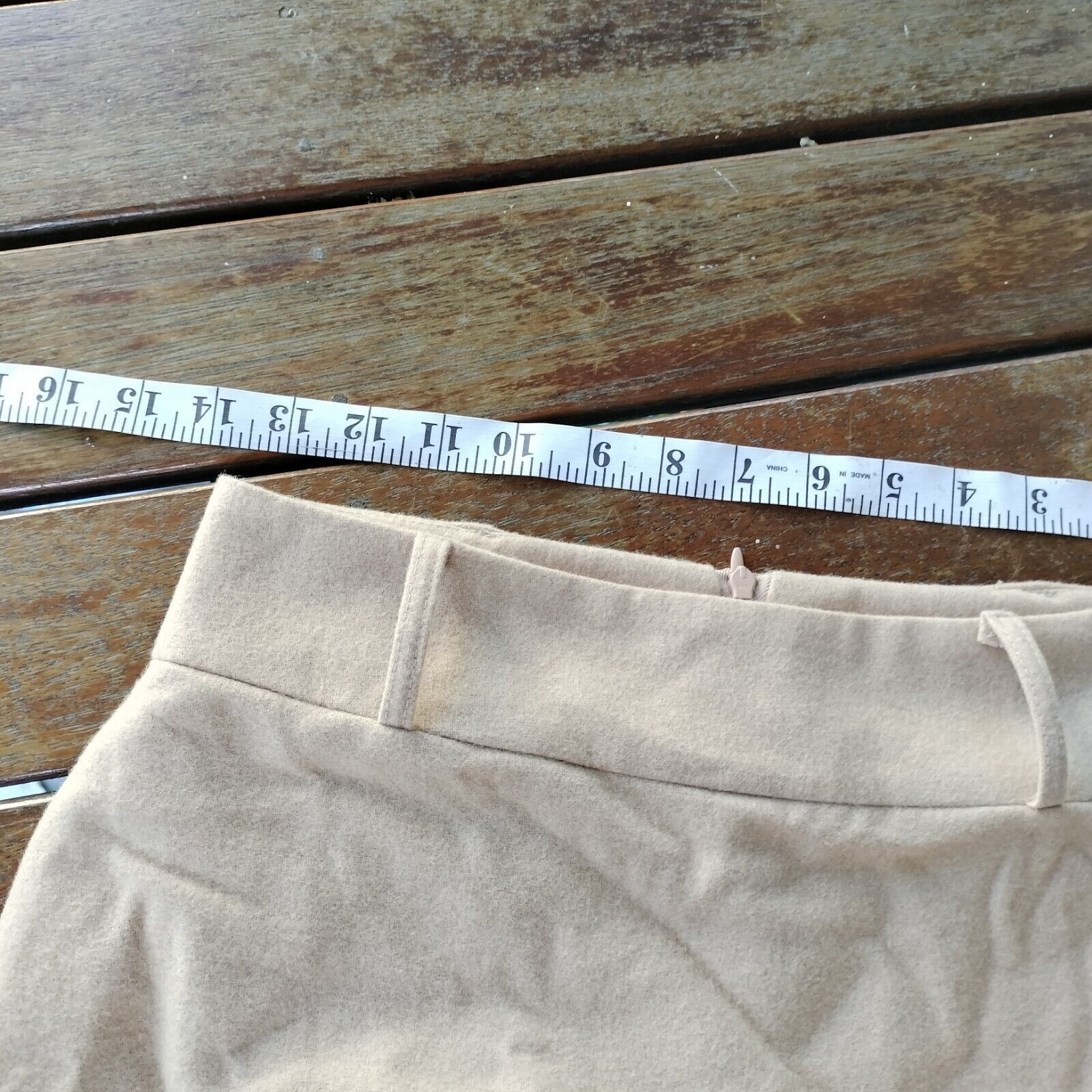 Designer Korean Brand Skirt High Waist Knit Wool Blend Pencil Belted Size 27" / US 4 / IT 40 - 8 Thumbnail