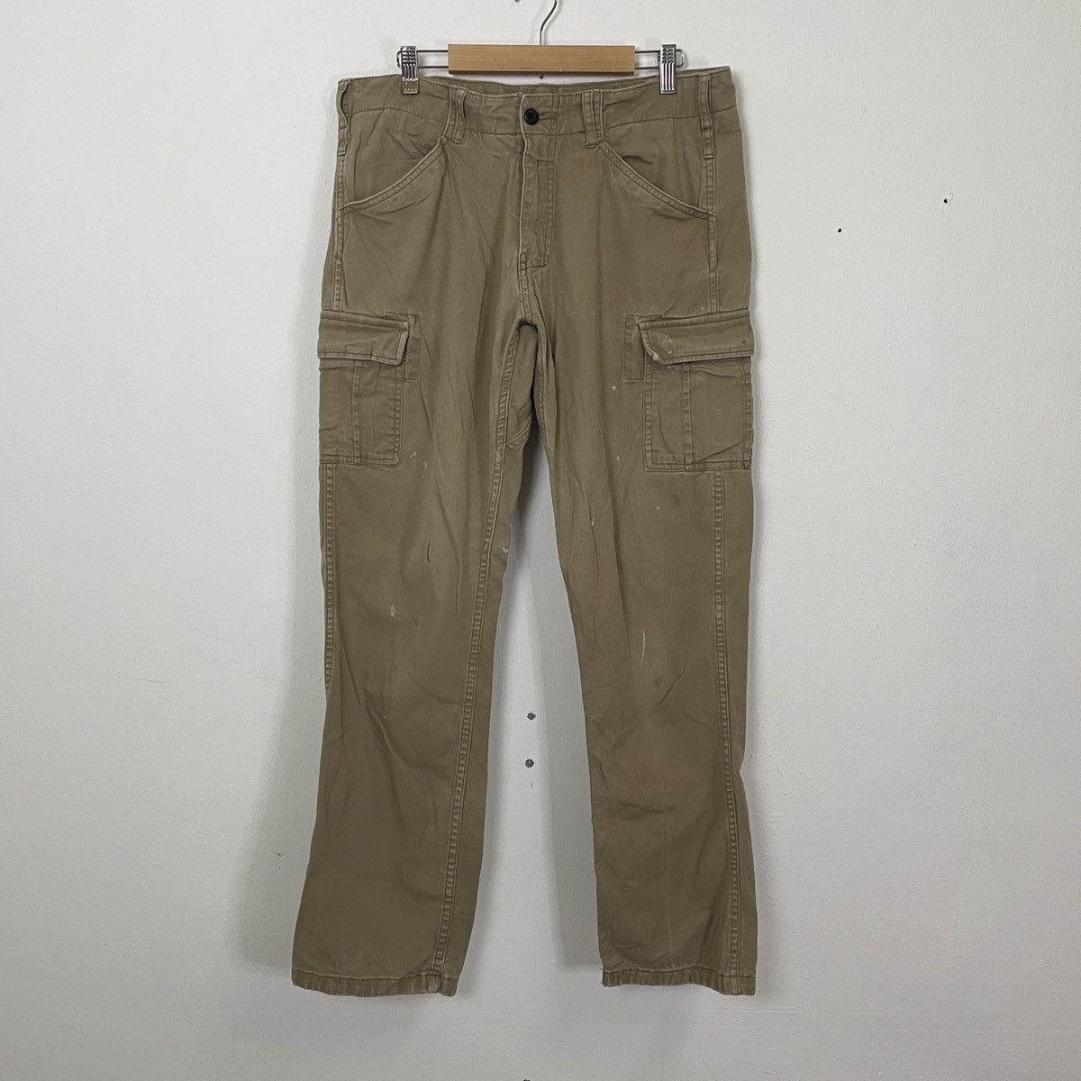 image of Workers Vintage Gladiator Utility Multipocket Cargo Pants in Brown, Men's (Size 34)