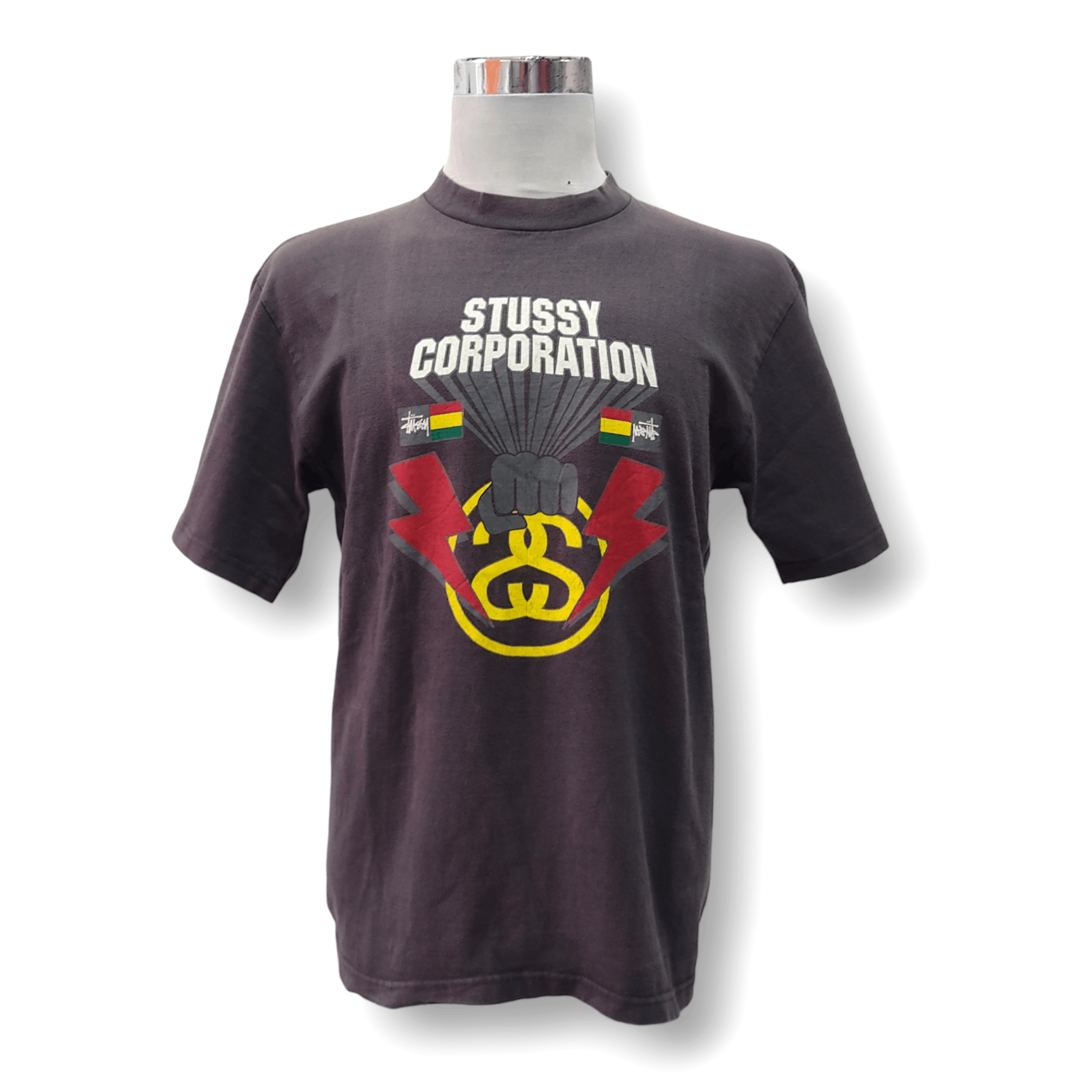 【STUSSY】FRAGMENT DESIGN ONE WORLD ONE HEART Tee【st866】 Fragment Design × Streetwear × Stussy y2k Stussy Fragment