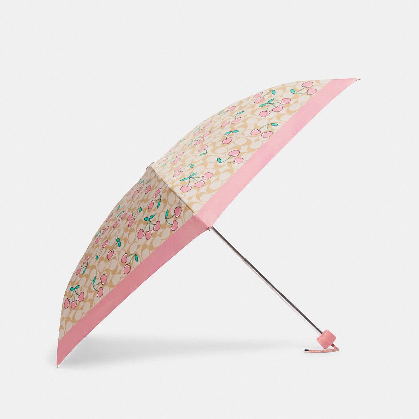 NWT store Coach Mini UV Protection Veggie Print Umbrella