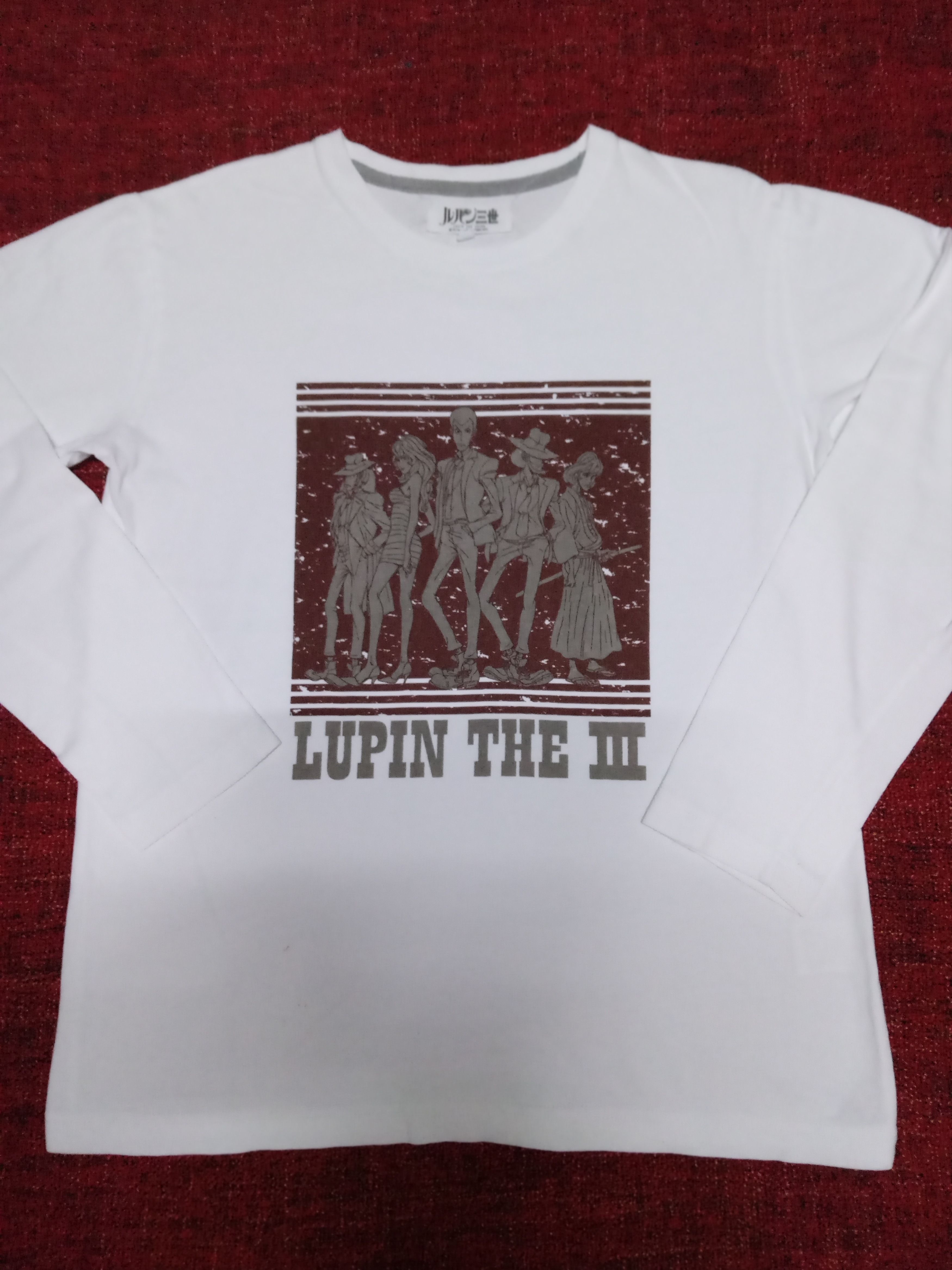 Anime Vintage anime Lupin The long sleeve Tee Undercover Supreme Size US M / EU 48-50 / 2 - 1 Thumbnail