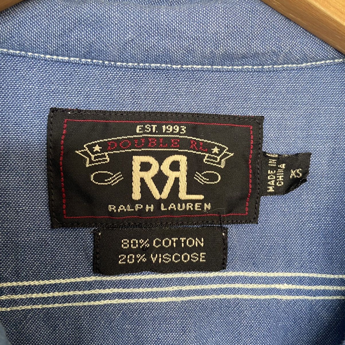 RRL Ralph Lauren RRL Double RL Chambray Shirt Size US M / EU 48-50 / 2 - 5 Thumbnail