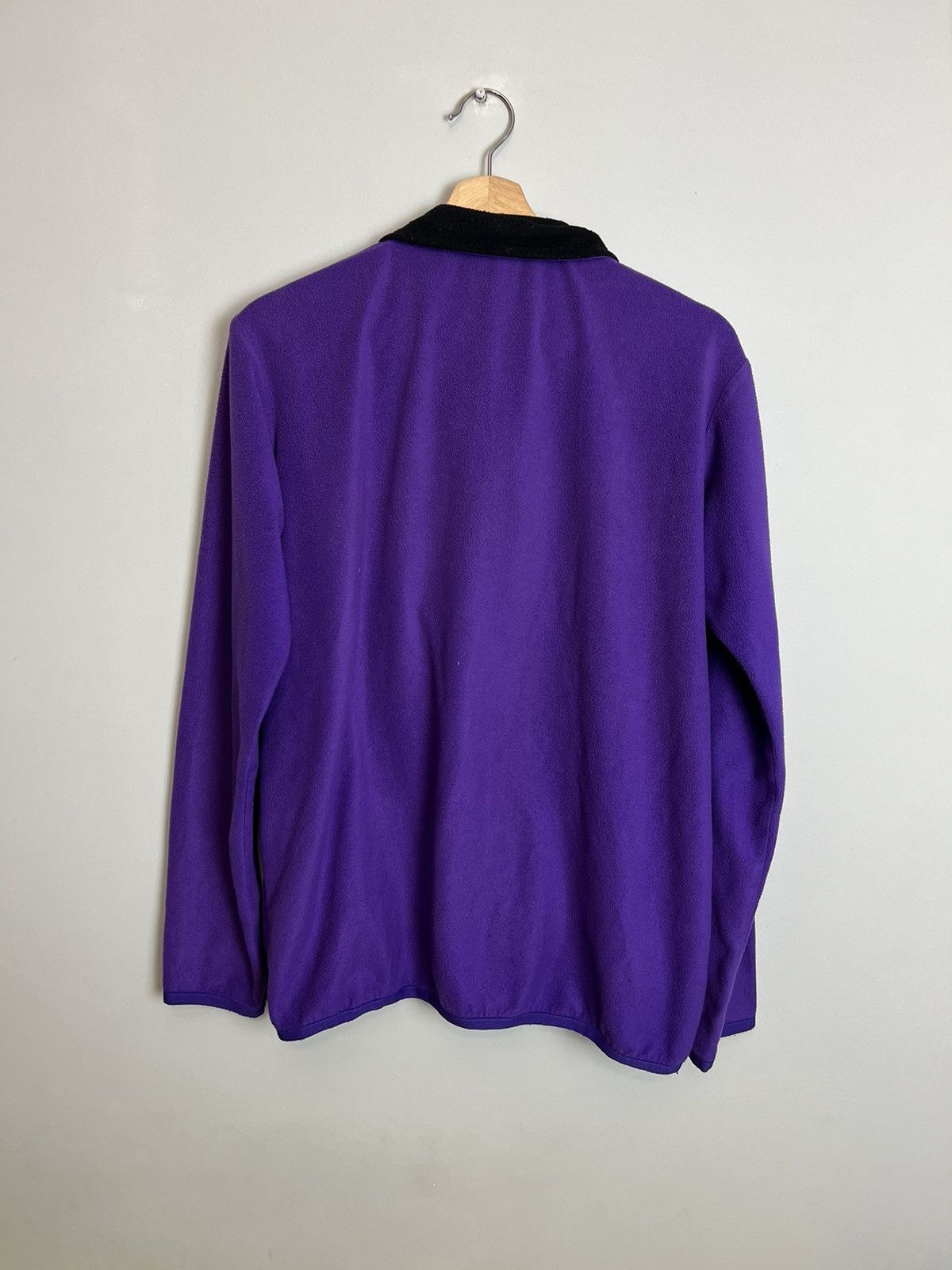 The North Face Rare Vintage 90s the north face purple fleece jacket Hype Size US L / EU 52-54 / 3 - 2 Thumbnail