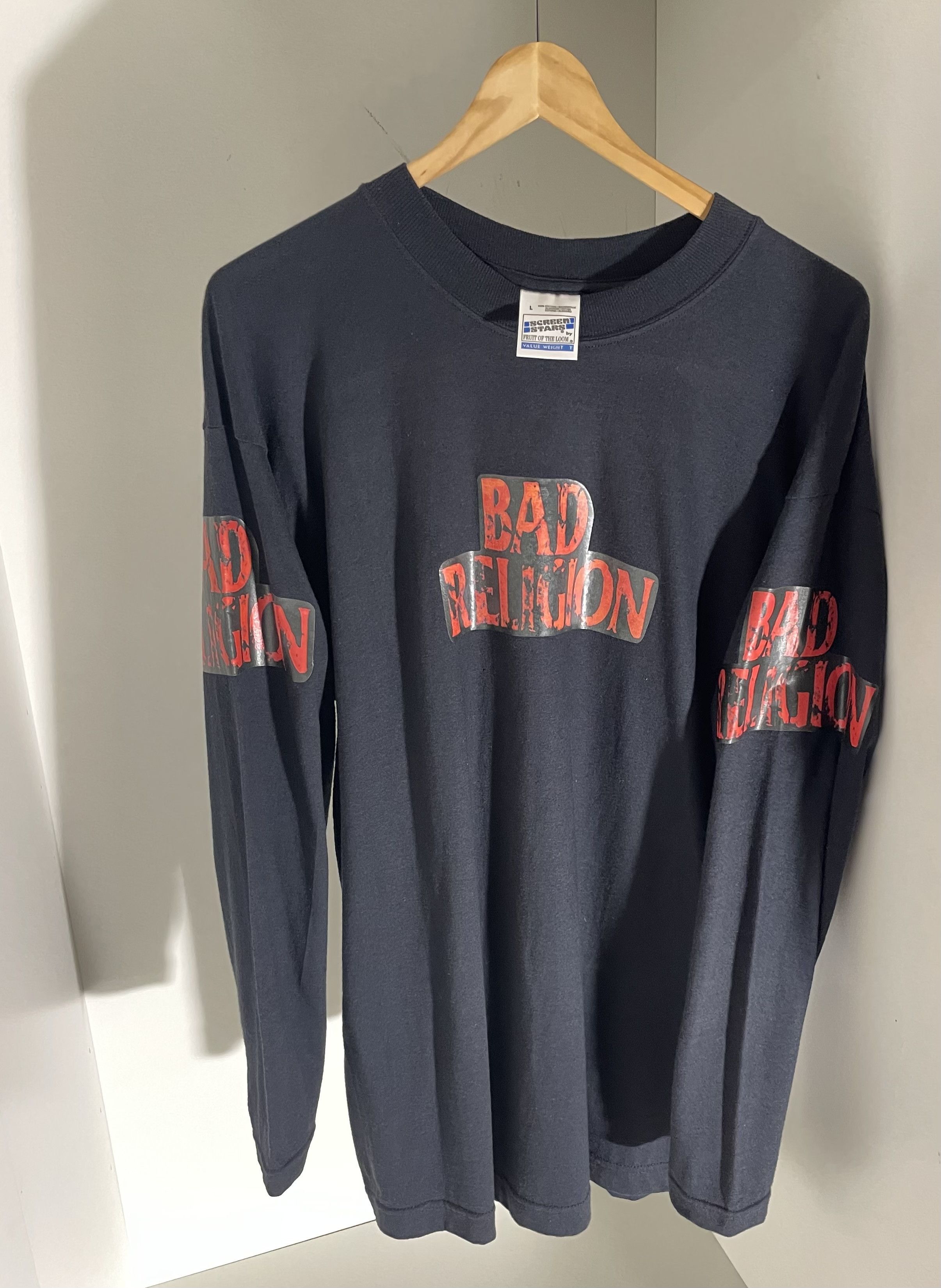 Band Tees Vintage Bad Religion 90s Longsleeve Size US XL / EU 56 / 4 - 1 Thumbnail