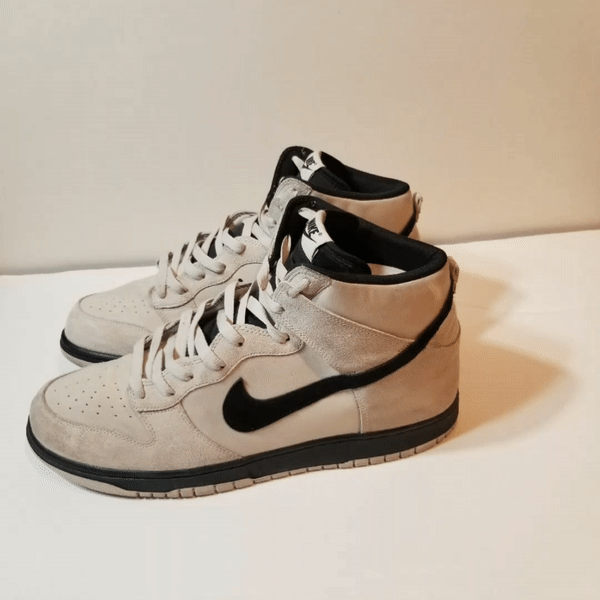 High Top Rare Nike High Dunks Nike Dunk High Light Bone SB Size 14