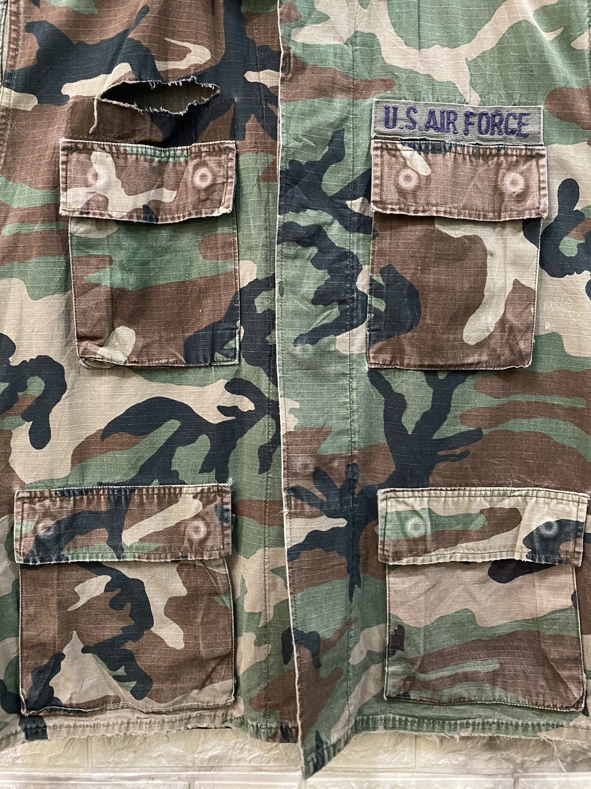 Vintage Vintage US Air Force sleeve less Camo Size US M / EU 48-50 / 2 - 3 Thumbnail