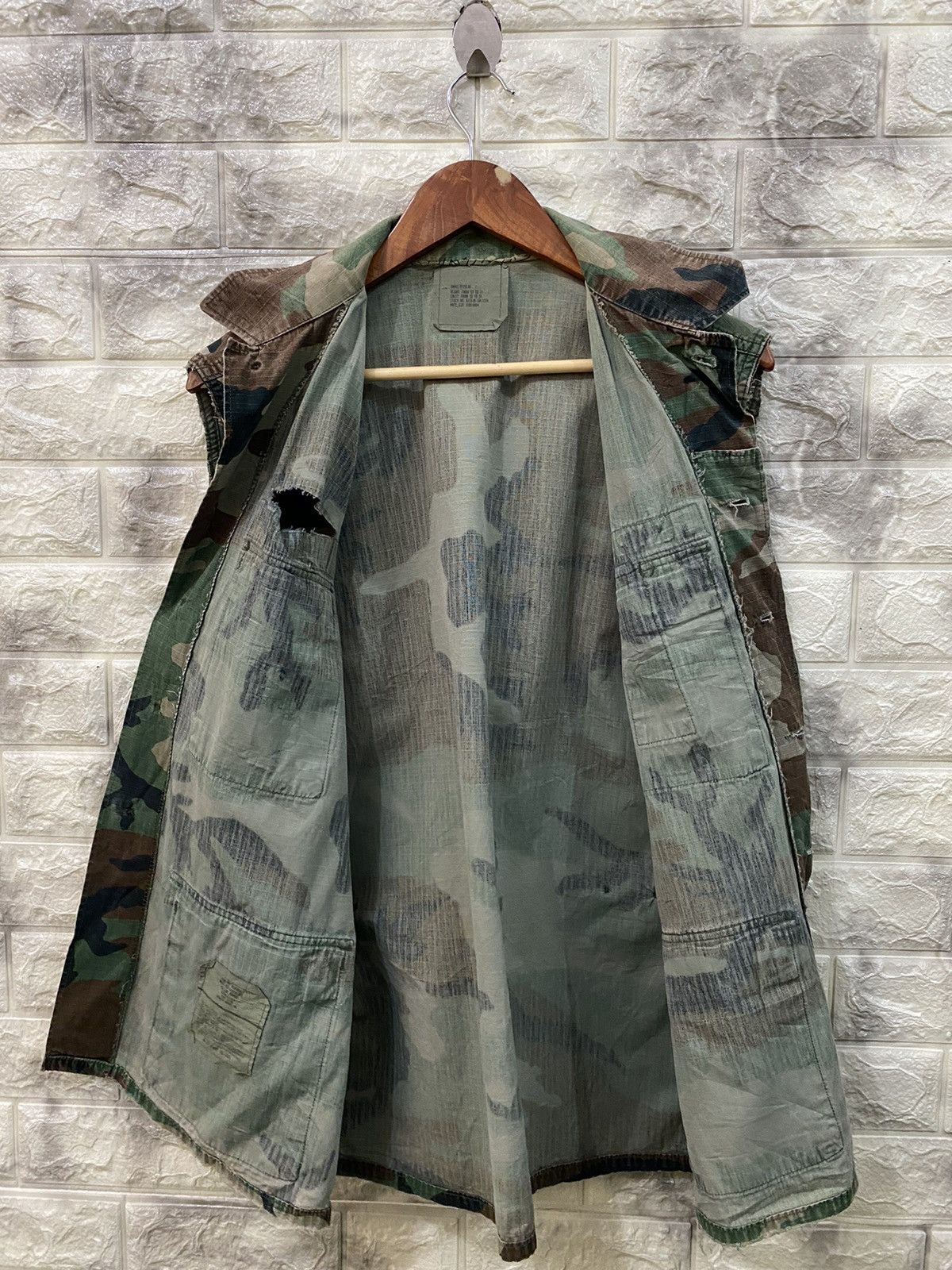 Vintage Vintage US Air Force sleeve less Camo Size US M / EU 48-50 / 2 - 11 Thumbnail