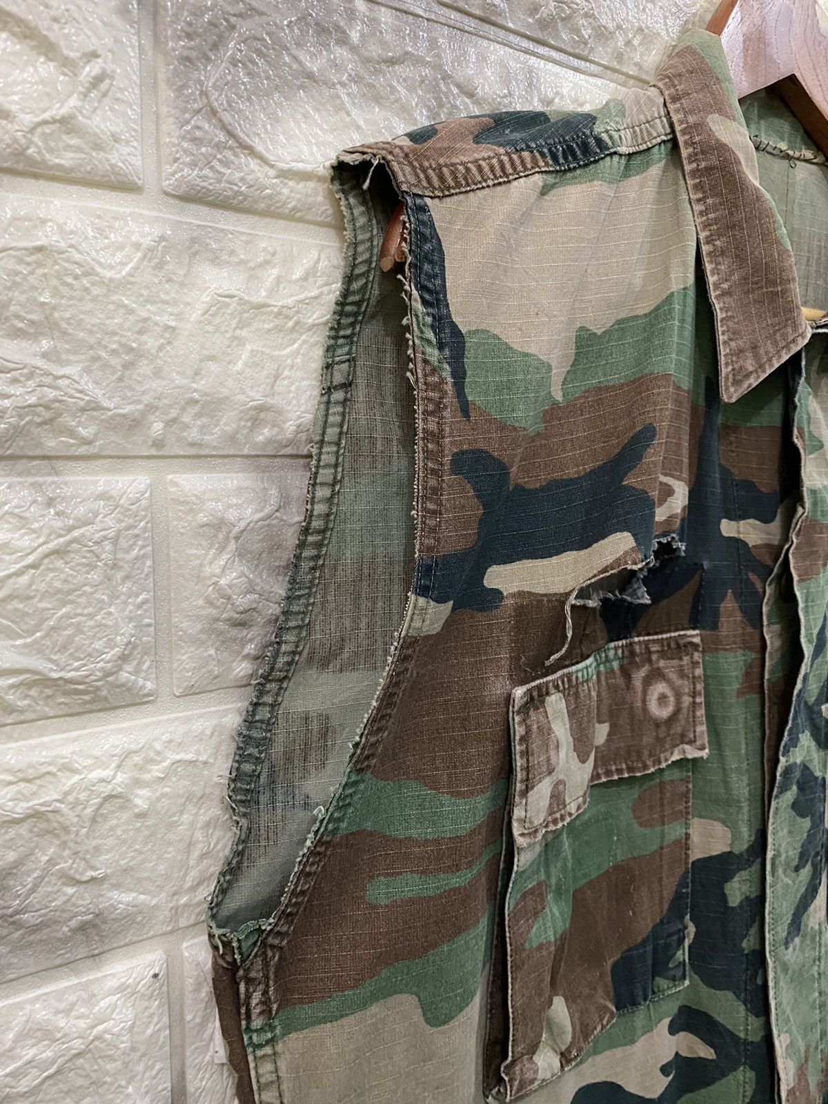 Vintage Vintage US Air Force sleeve less Camo Size US M / EU 48-50 / 2 - 5 Thumbnail