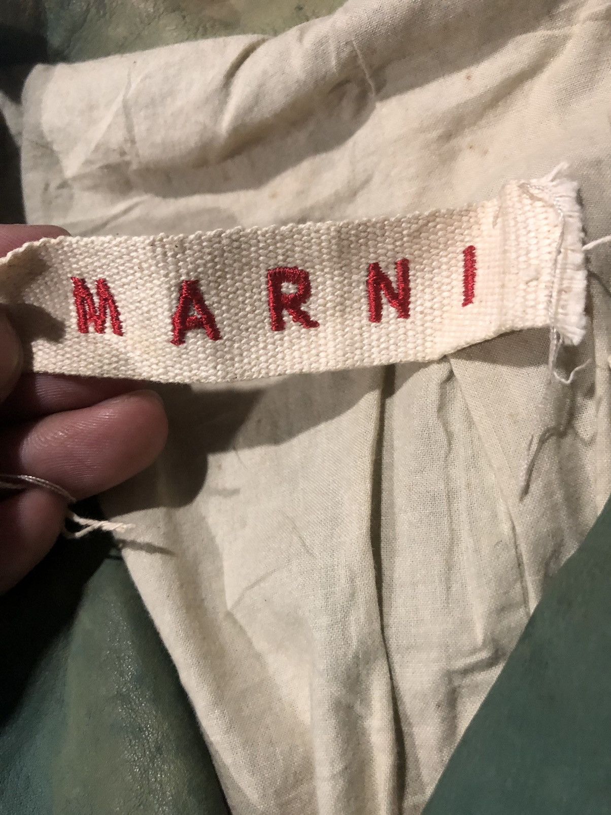 Marni Vintage Marni Genuine Leather Jacket Made in italy Size US XS / EU 42 / 0 - 15 Thumbnail