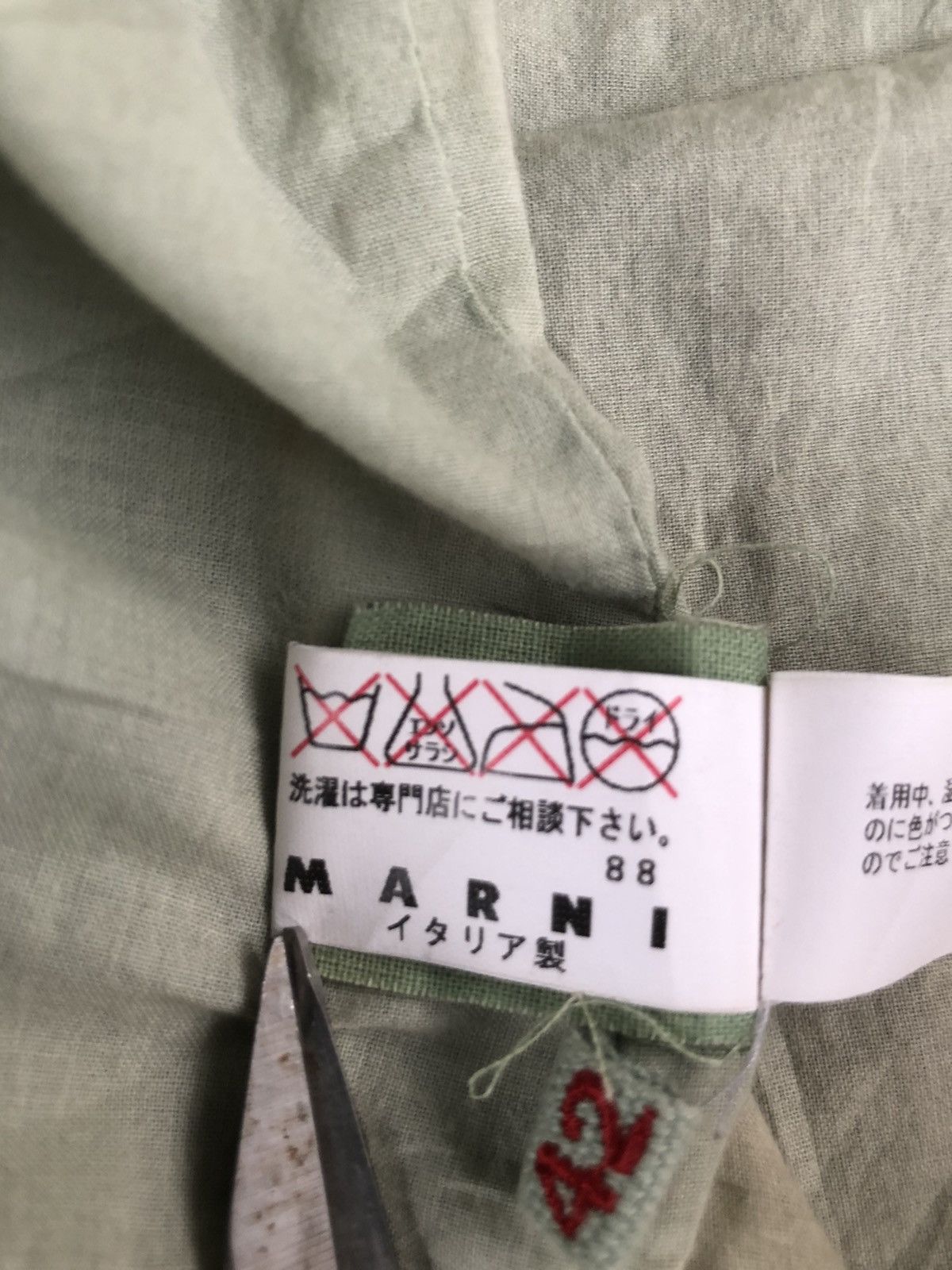 Marni Vintage Marni Genuine Leather Jacket Made in italy Size US XS / EU 42 / 0 - 14 Thumbnail