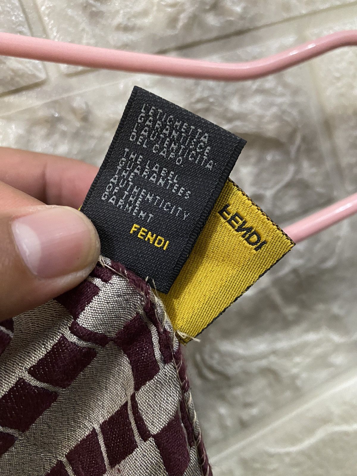 Fendi Fendi Silk Scarf Size ONE SIZE - 14 Thumbnail