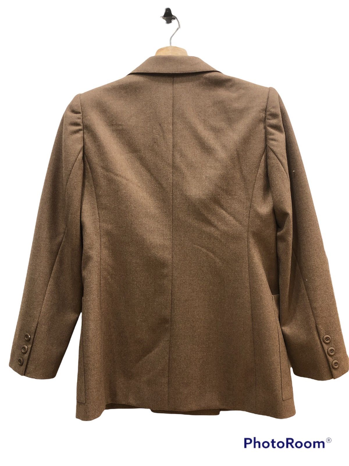 Tom Ford Vtg Yves Saint Laurent Paris Double Breasted Blazer Coat Size 34R - 4 Thumbnail