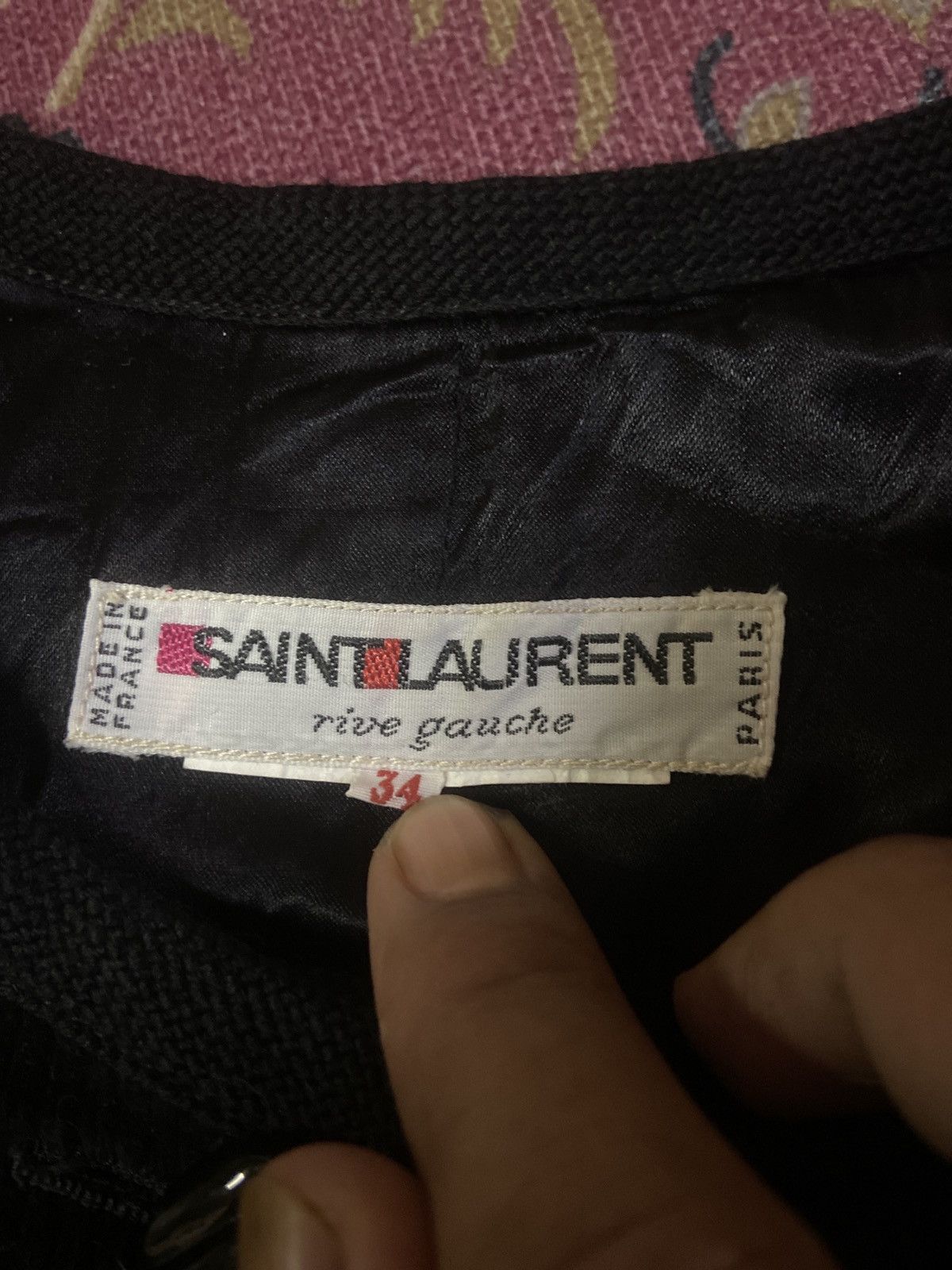 Saint Laurent Paris 🔥SALE🔥SAINT LAURENT PARIS RIVE GAUCHE VEST Size S / US 4 / IT 40 - 8 Thumbnail