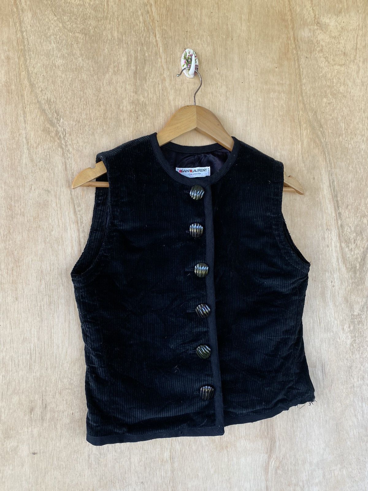 Saint Laurent Paris 🔥SALE🔥SAINT LAURENT PARIS RIVE GAUCHE VEST Size S / US 4 / IT 40 - 6 Thumbnail