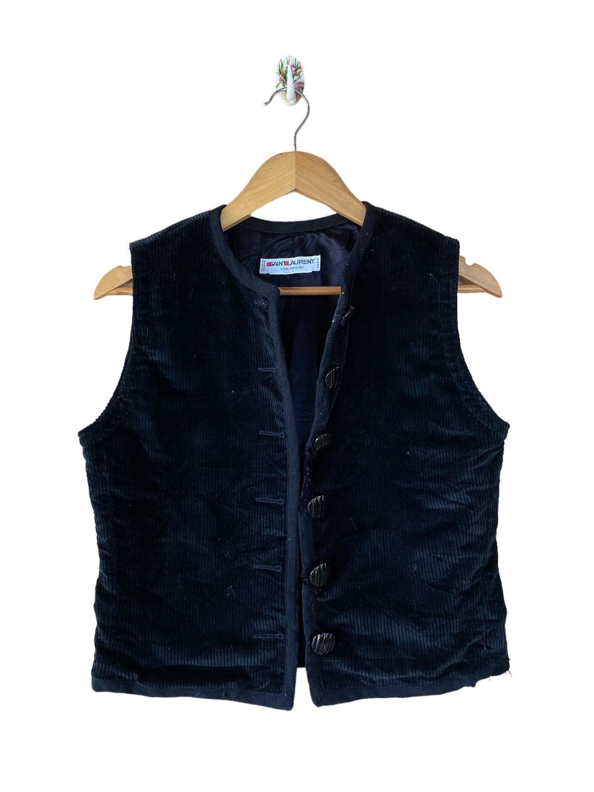 Saint Laurent Paris 🔥SALE🔥SAINT LAURENT PARIS RIVE GAUCHE VEST Size S / US 4 / IT 40 - 2 Thumbnail