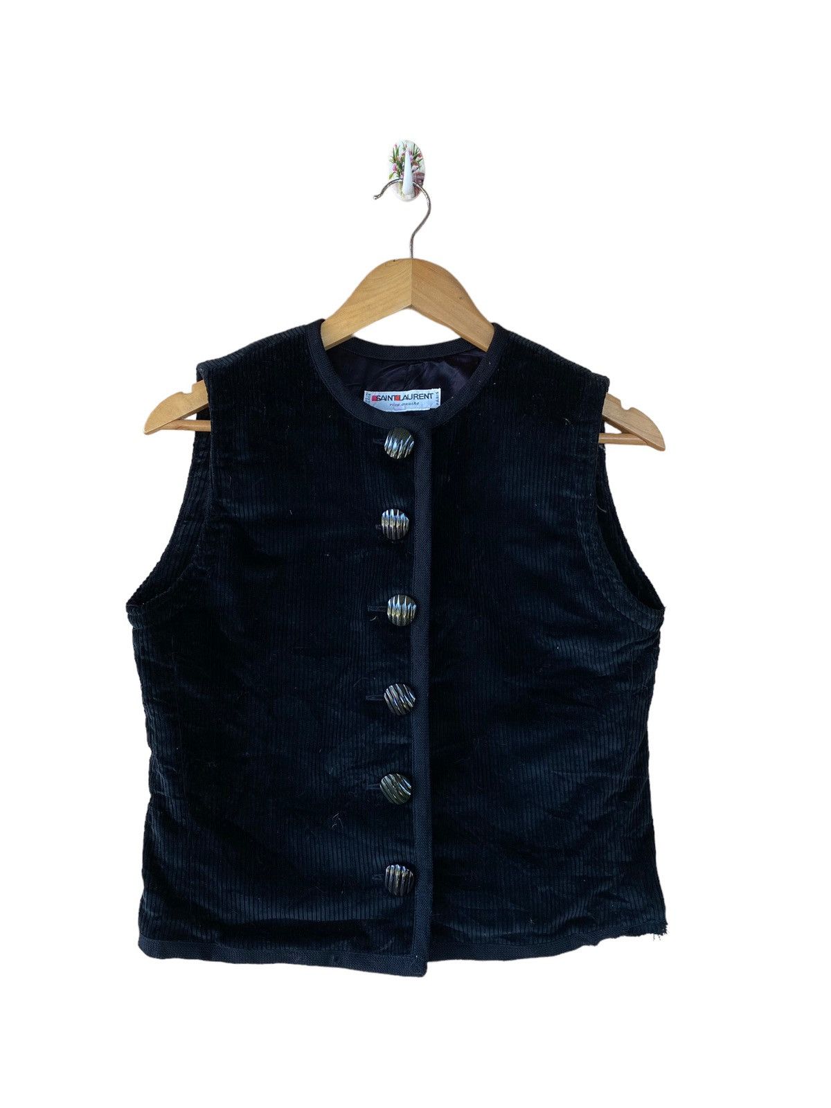 Saint Laurent Paris 🔥SALE🔥SAINT LAURENT PARIS RIVE GAUCHE VEST Size S / US 4 / IT 40 - 1 Thumbnail