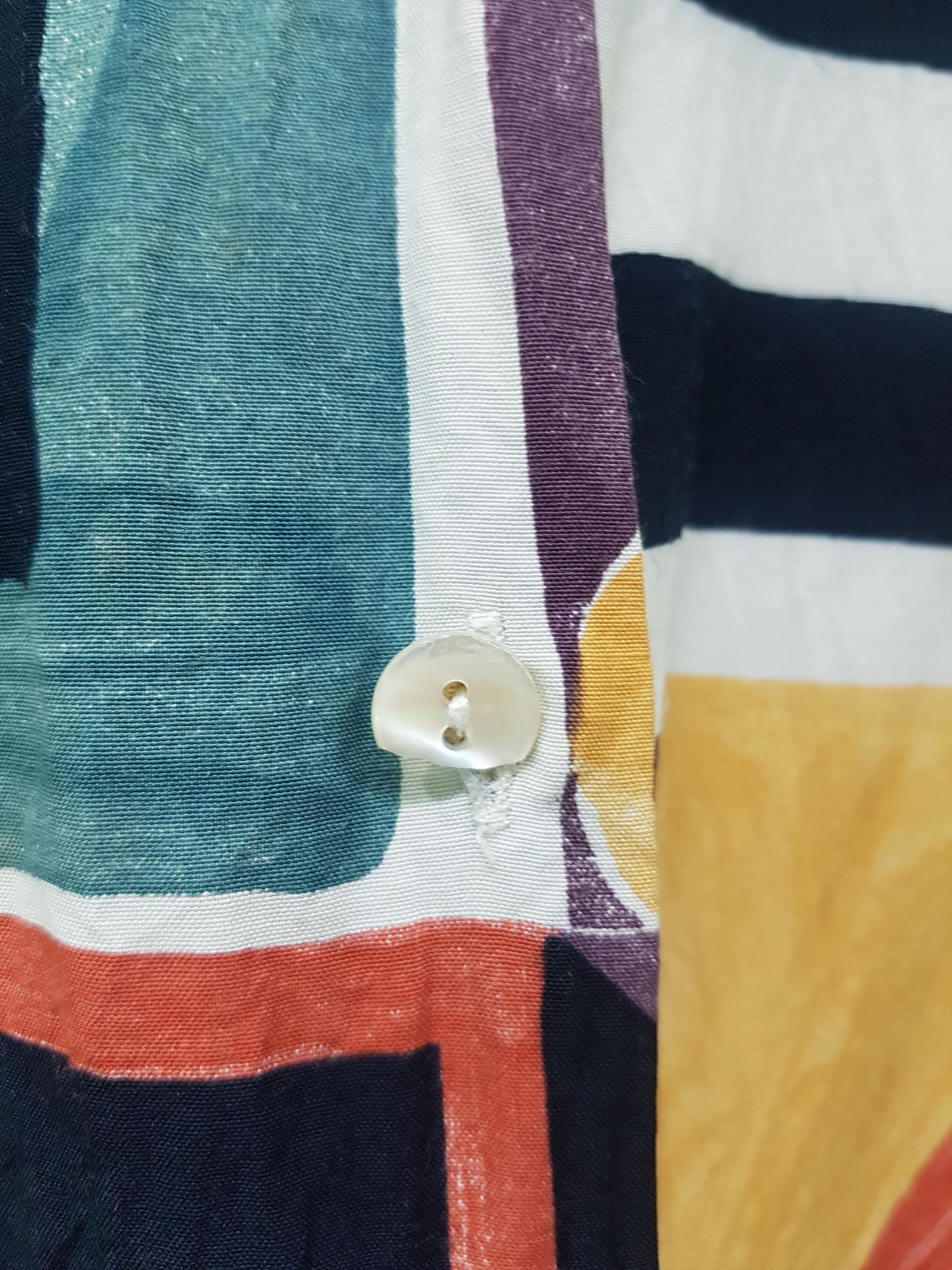 Vintage VINTAGE LE GARAGE BUTTON DOWN SHIRT MULTICOLOUR Size US M / EU 48-50 / 2 - 12 Thumbnail