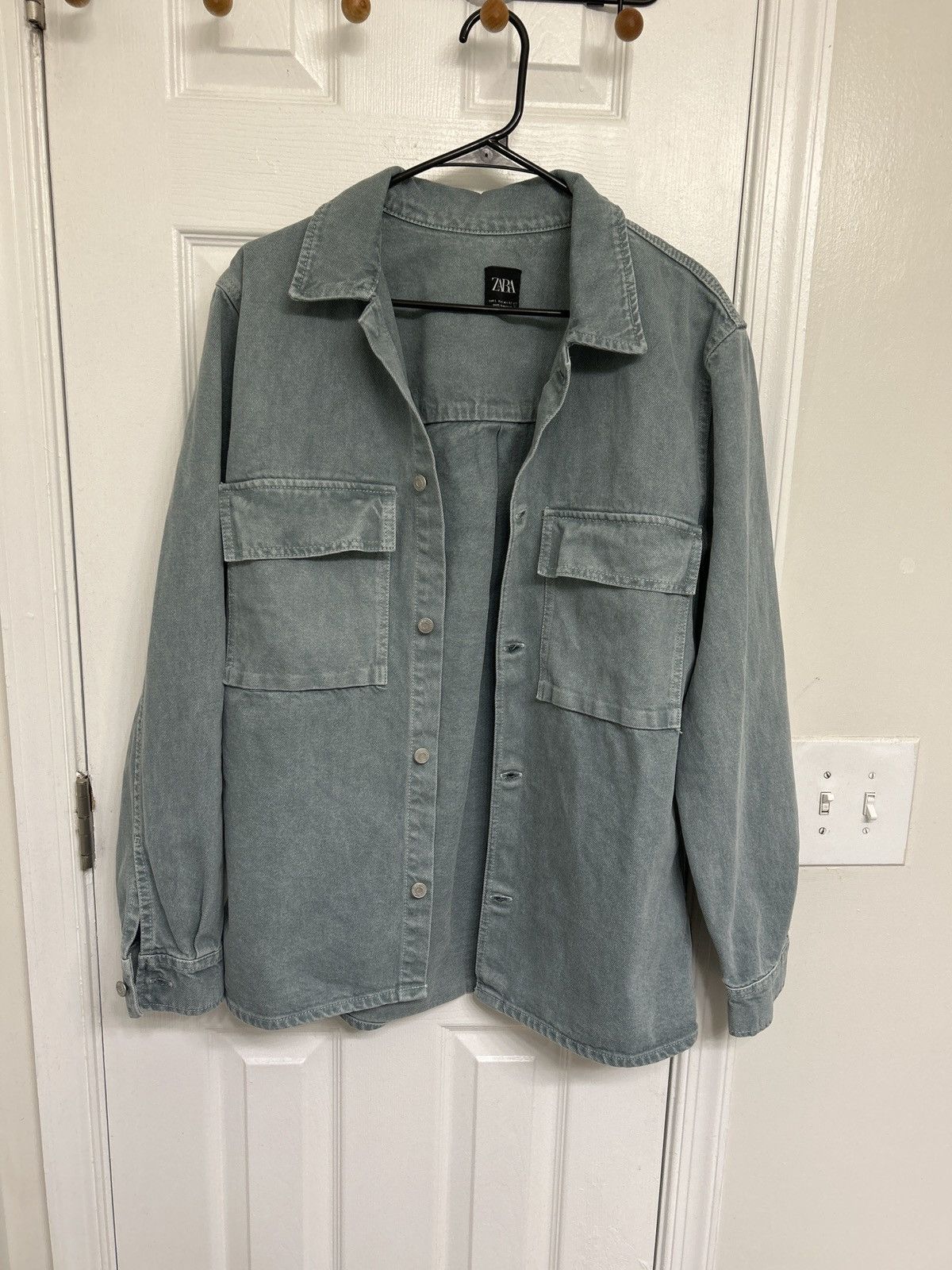 Zara Denim over shirt Size US L / EU 52-54 / 3 - 1 Thumbnail