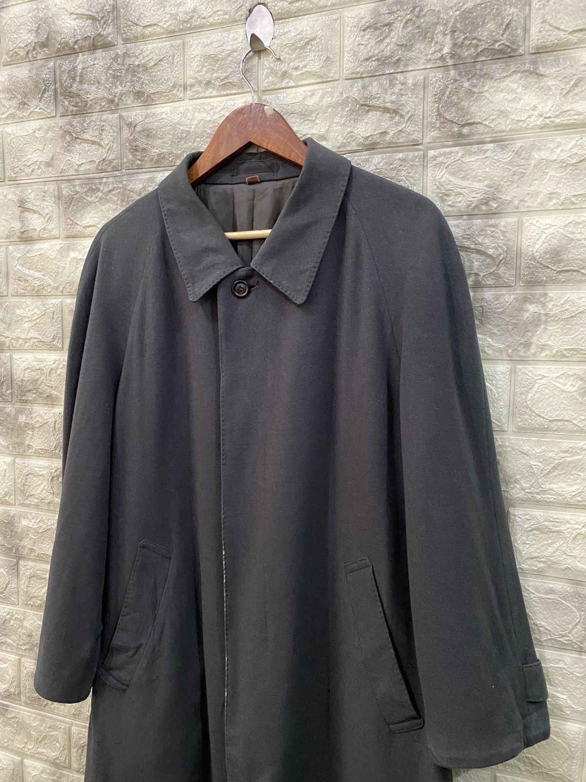 Yves Saint Laurent Vintage Yves Saint Laurent Pour Homme Long Coat Size US M / EU 48-50 / 2 - 3 Thumbnail