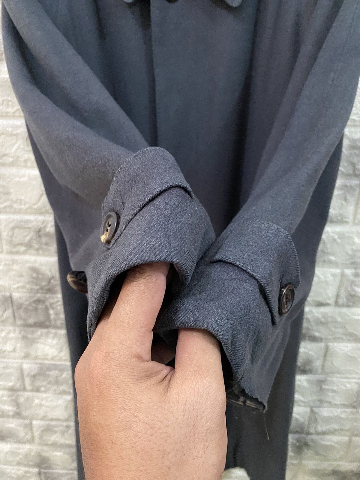 Yves Saint Laurent Vintage Yves Saint Laurent Pour Homme Long Coat Size US M / EU 48-50 / 2 - 9 Thumbnail