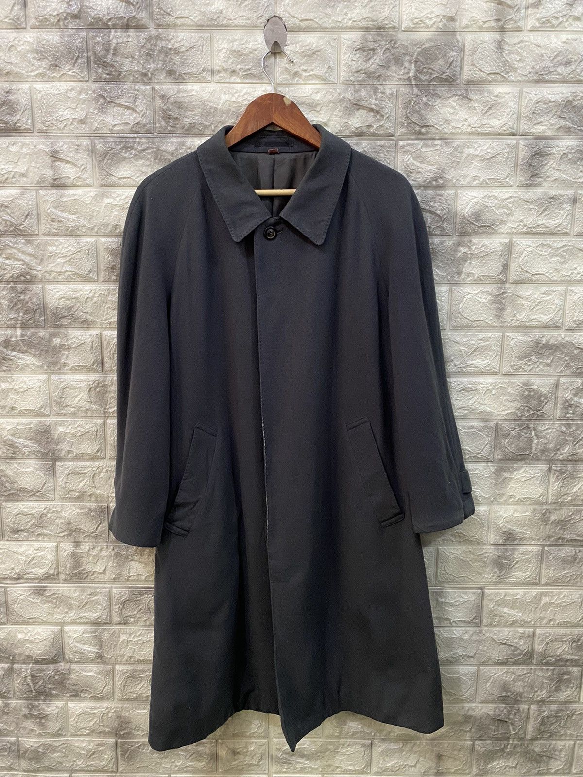 Yves Saint Laurent Vintage Yves Saint Laurent Pour Homme Long Coat Size US M / EU 48-50 / 2 - 1 Thumbnail