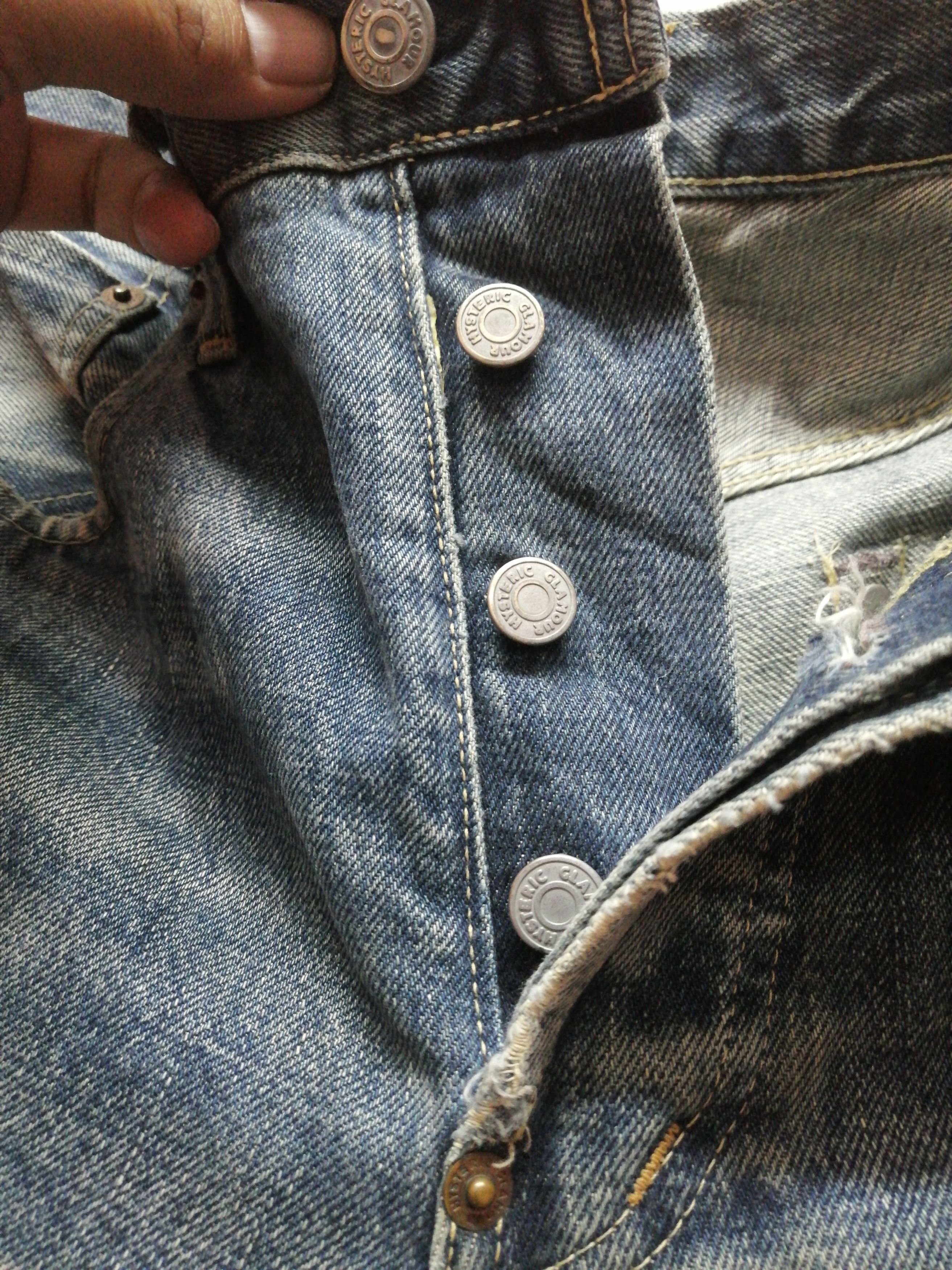 Hysteric Glamour × Japanese Brand Vtg 90s Hysteric Glamour Selvedge Jeans Size US 32 / EU 48 - 8 Thumbnail