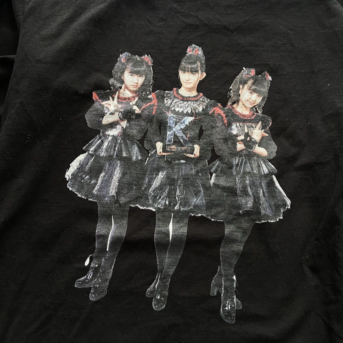 Band Tees × Japanese Brand Babymetal japanese metal rock tee Size US XL / EU 56 / 4 - 2 Thumbnail