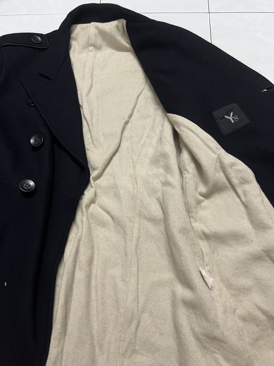 Yohji Yamamoto Vintage Yohji Yamamoto Y’S Pea Coat Wool Jacket Size US M / EU 48-50 / 2 - 4 Thumbnail
