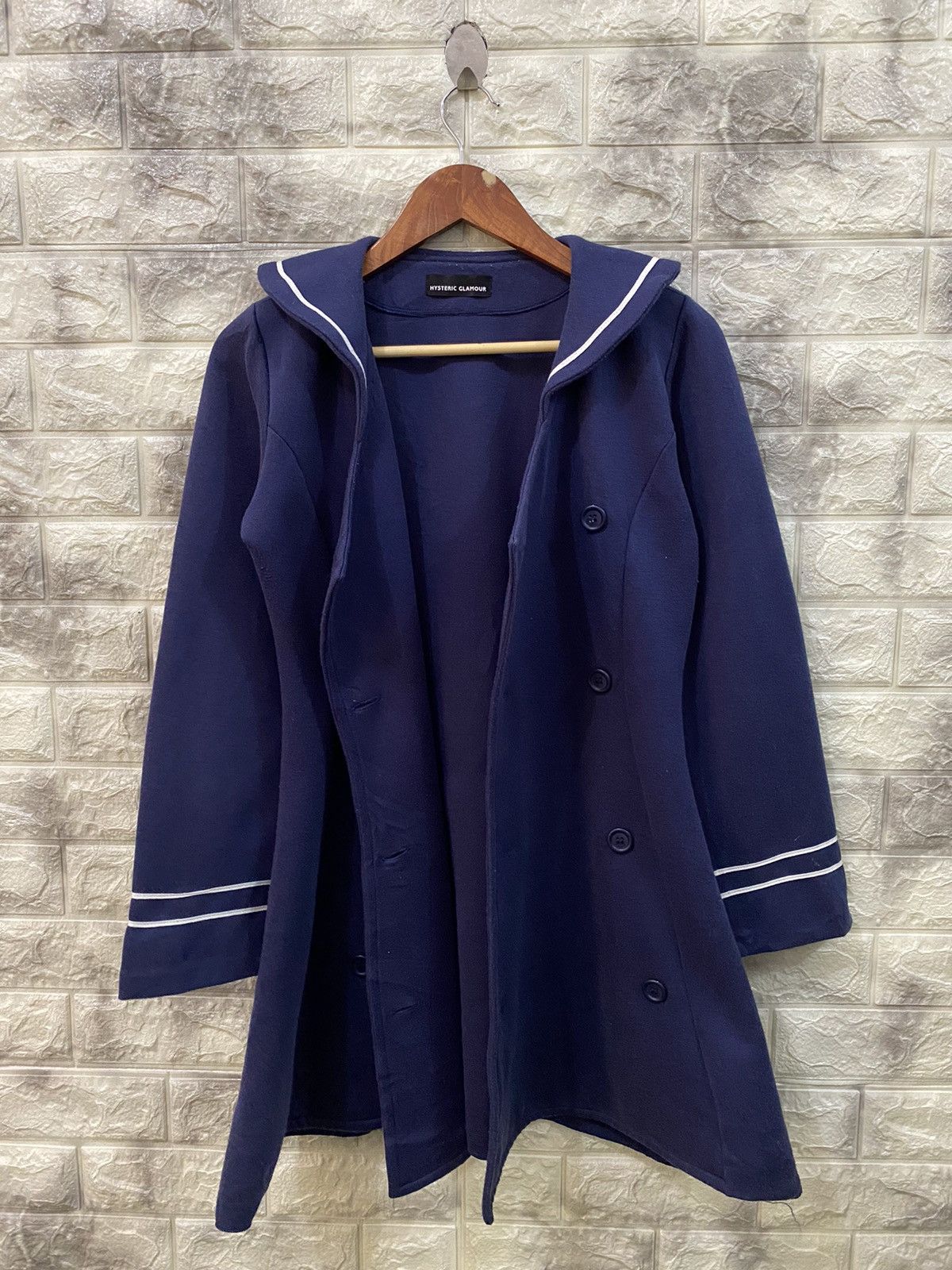 Hysteric Glamour Vintage Hysteric Glamour Navy Jacket Size S / US 4 / IT 40 - 8 Thumbnail