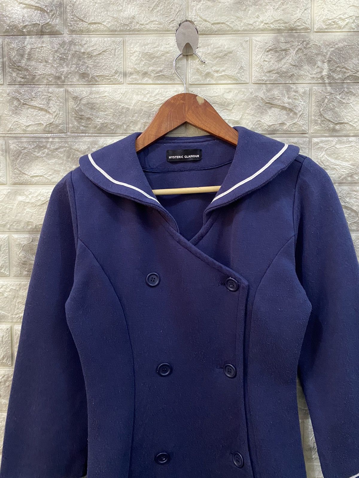 Hysteric Glamour Vintage Hysteric Glamour Navy Jacket Size S / US 4 / IT 40 - 4 Thumbnail