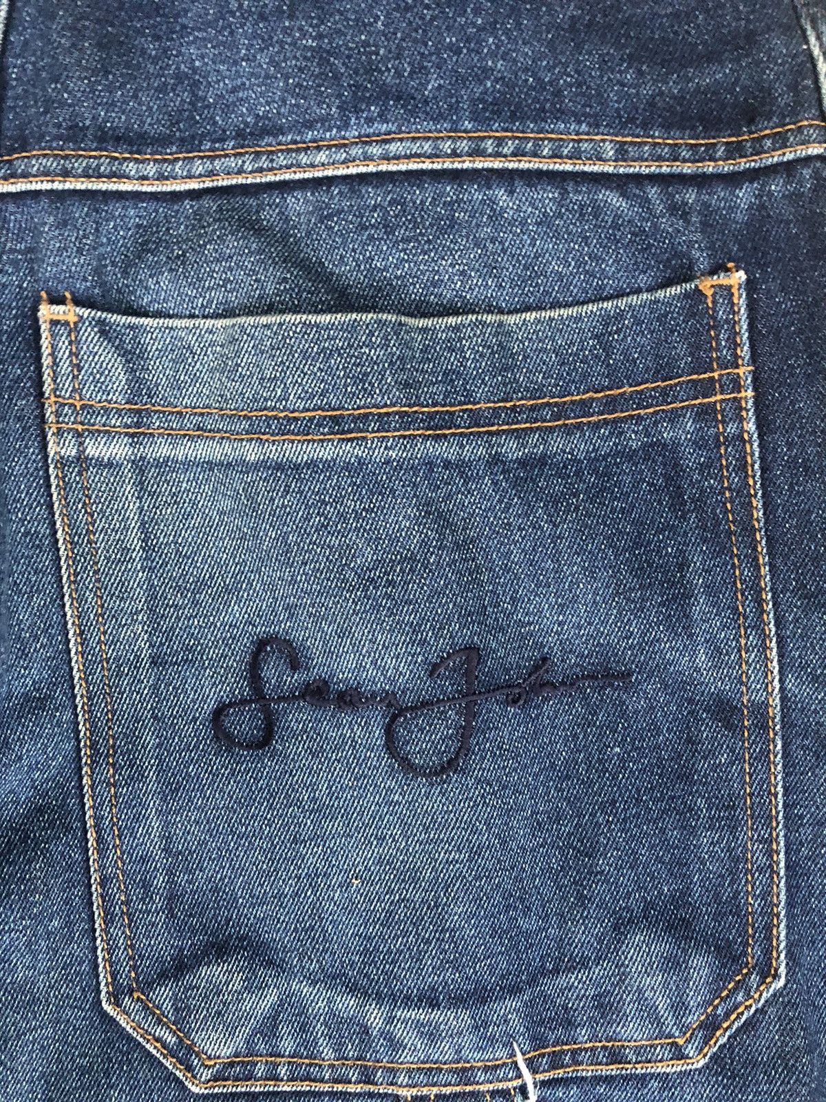 Sean John Vintage Sean John Baggy Jeans Embroidered Carpenter Hip Hop Size US 31 - 11 Thumbnail