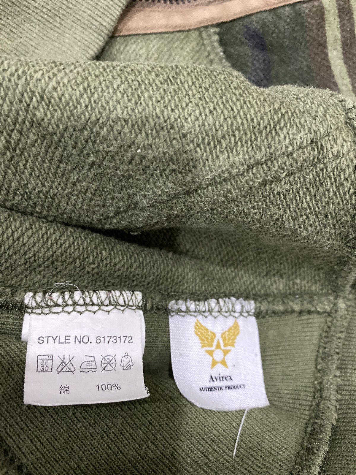 Avirex Avirex Camo Hoodies Sweater Size US L / EU 52-54 / 3 - 17 Thumbnail