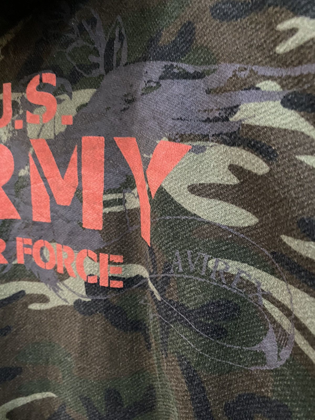 Avirex Avirex Camo Hoodies Sweater Size US L / EU 52-54 / 3 - 10 Thumbnail