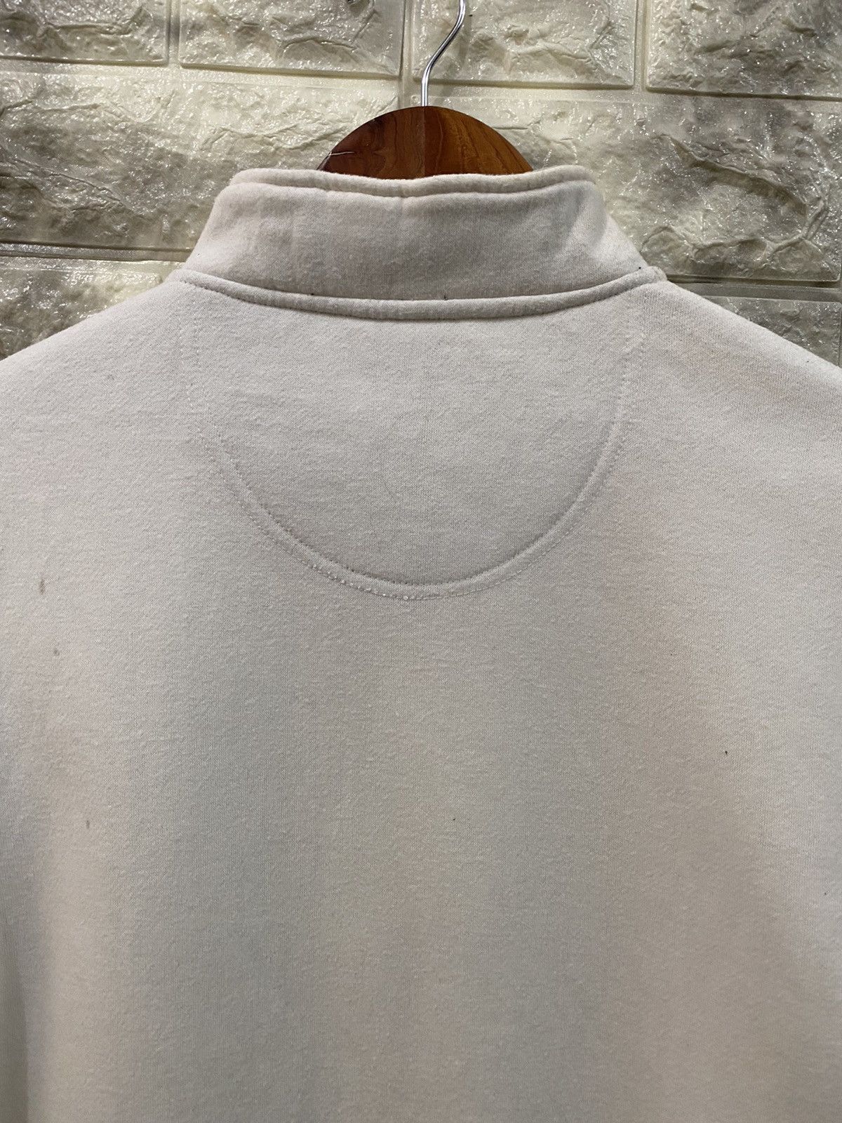 Yohji Yamamoto Yohji Yamamoto White Sweatshirt Size US M / EU 48-50 / 2 - 4 Thumbnail
