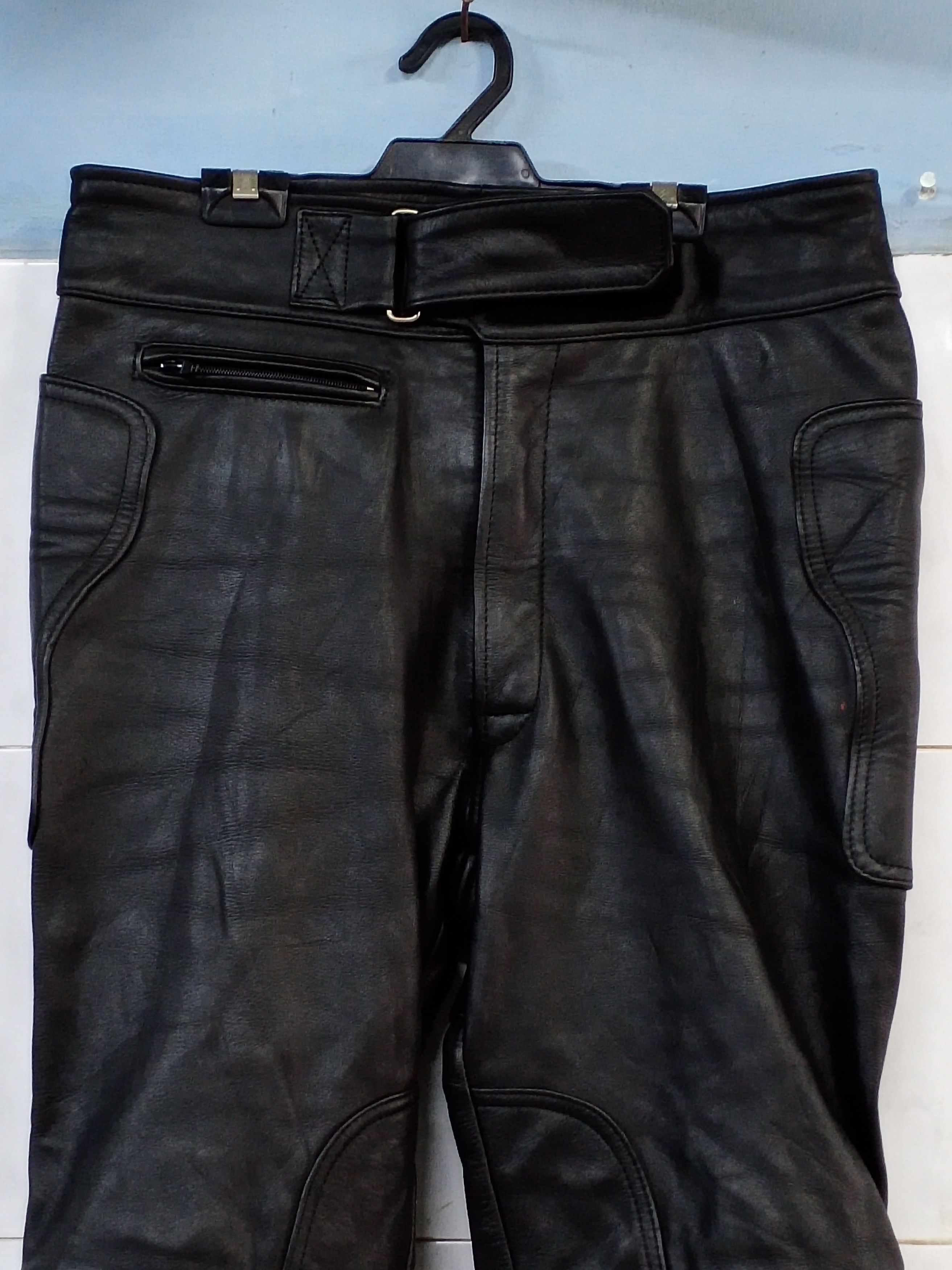 Designer × Leather tobel world fashion for tasty rider(full leather) Size US 34 / EU 50 - 22 Thumbnail