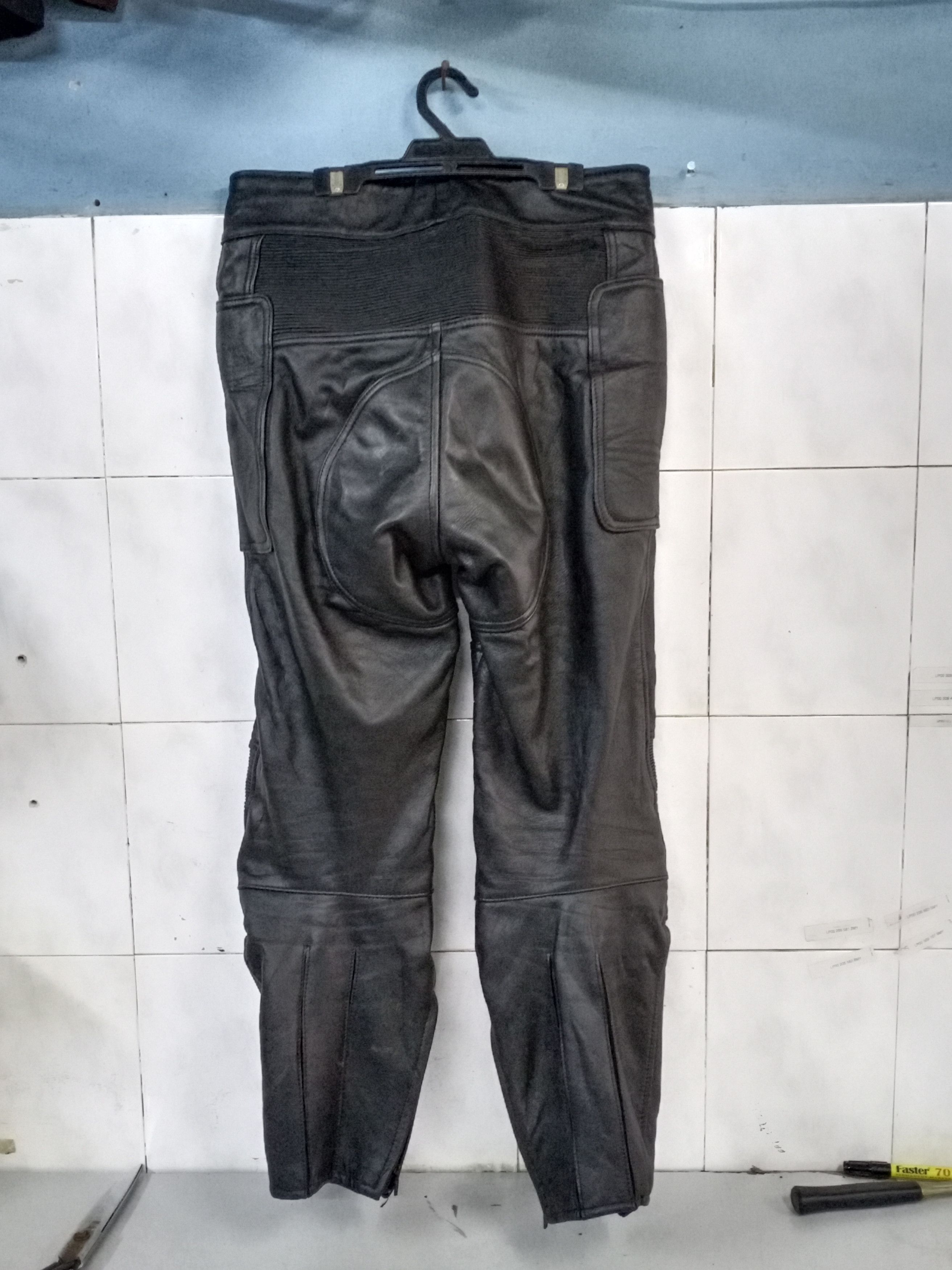 Designer × Leather tobel world fashion for tasty rider(full leather) Size US 34 / EU 50 - 13 Thumbnail