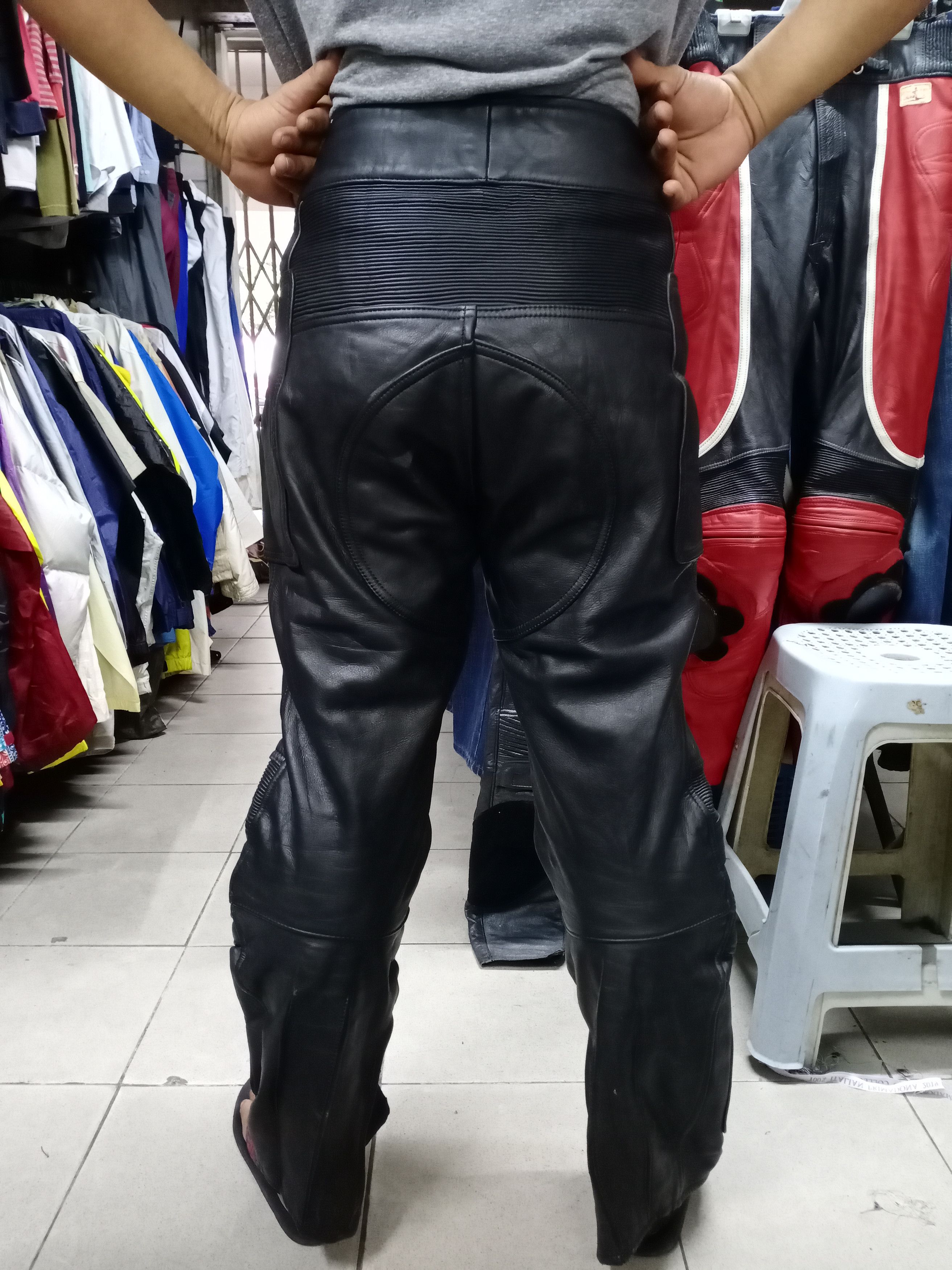 Designer × Leather tobel world fashion for tasty rider(full leather) Size US 34 / EU 50 - 1 Thumbnail