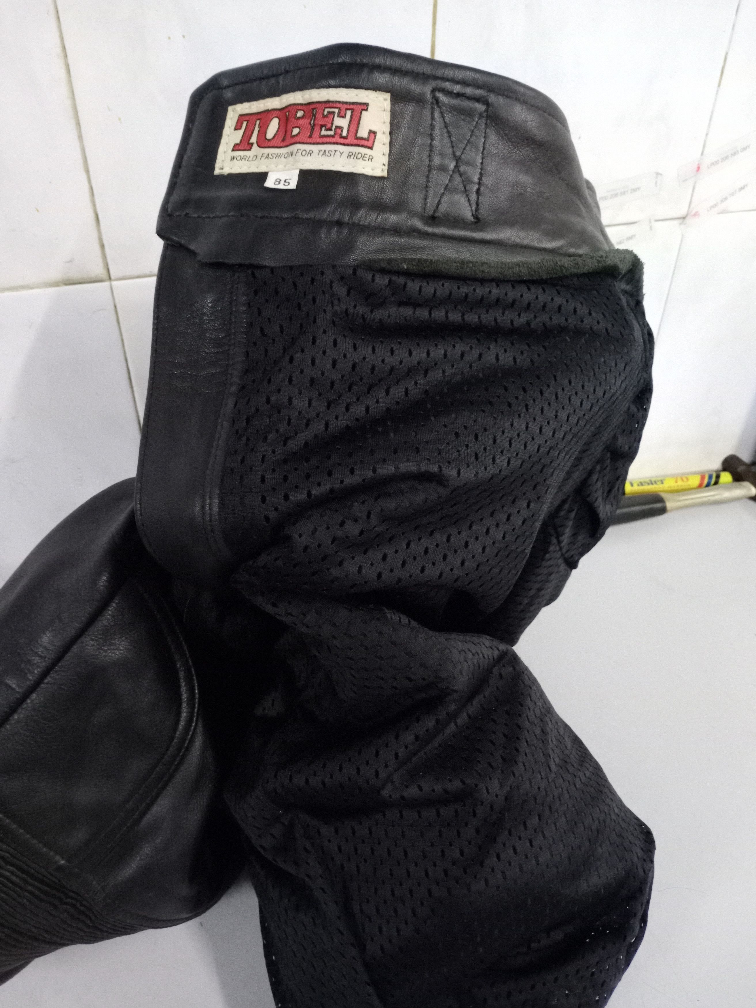 Designer × Leather tobel world fashion for tasty rider(full leather) Size US 34 / EU 50 - 8 Thumbnail