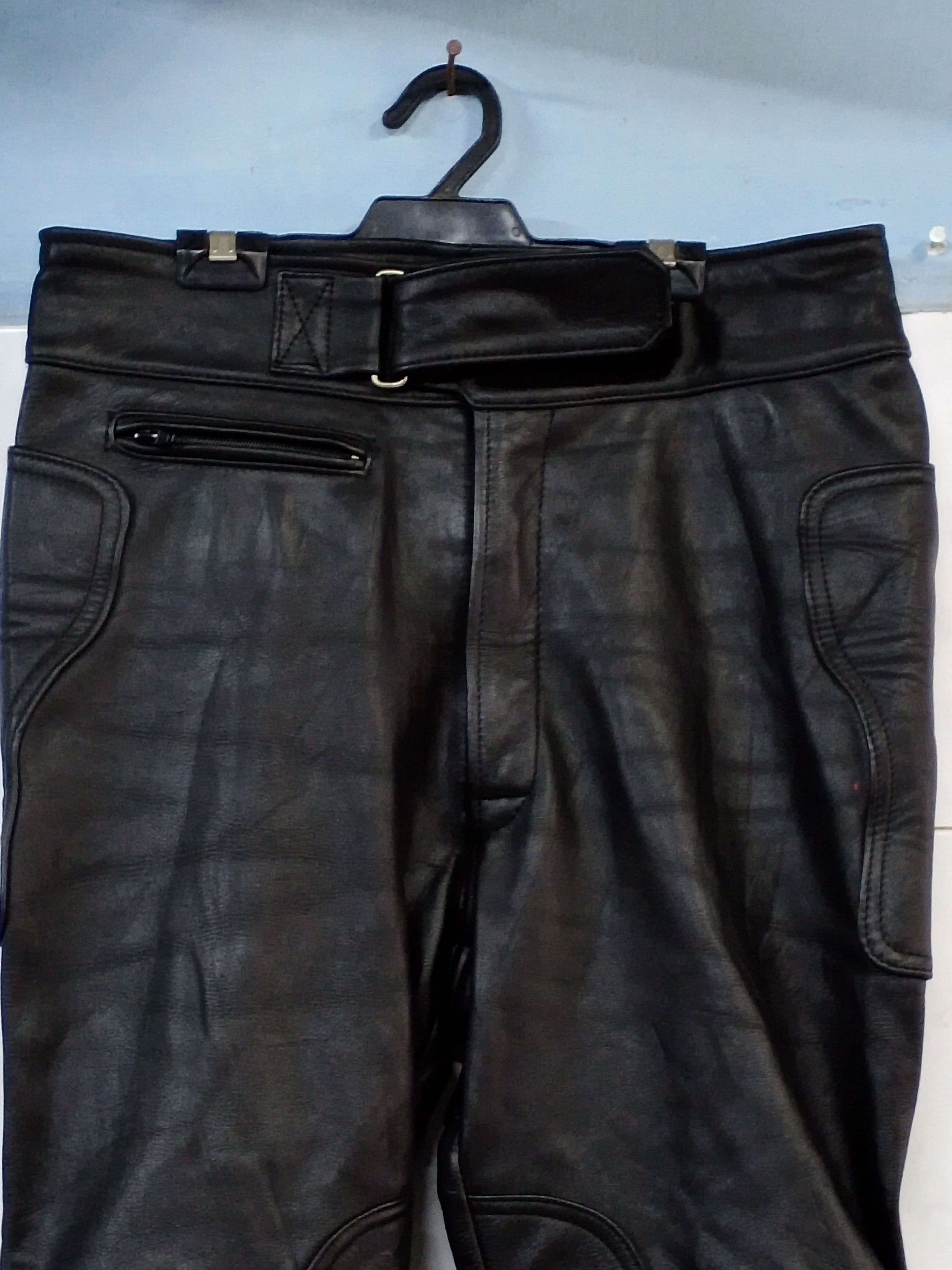 Designer × Leather tobel world fashion for tasty rider(full leather) Size US 34 / EU 50 - 17 Thumbnail