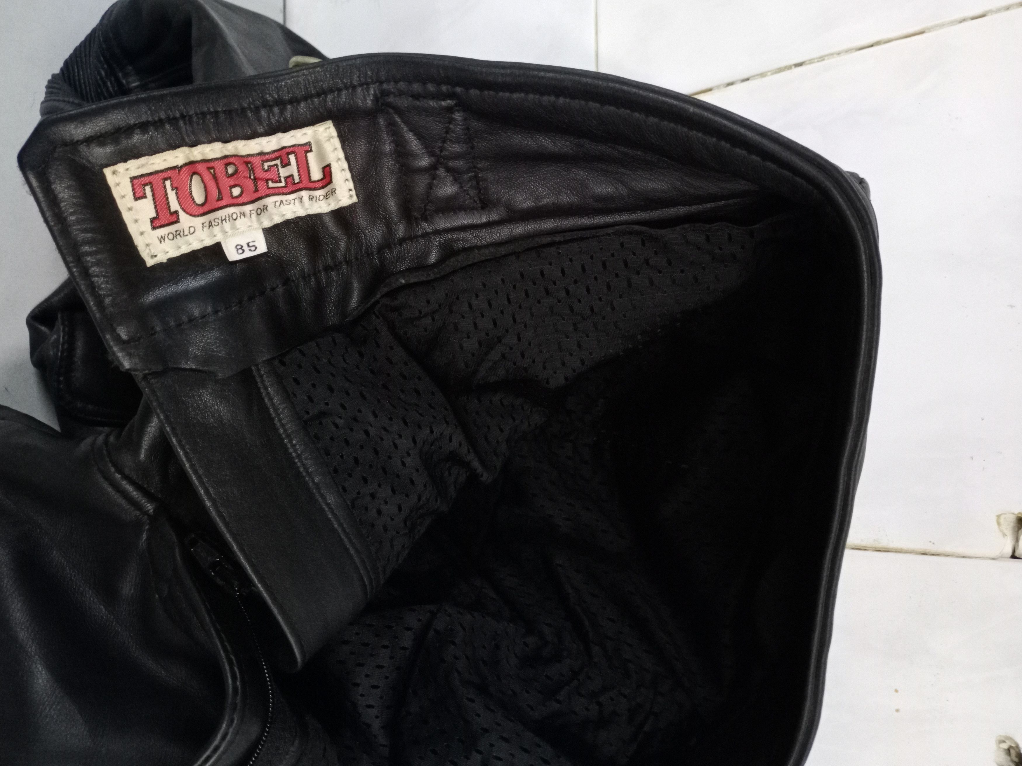 Designer × Leather tobel world fashion for tasty rider(full leather) Size US 34 / EU 50 - 12 Thumbnail
