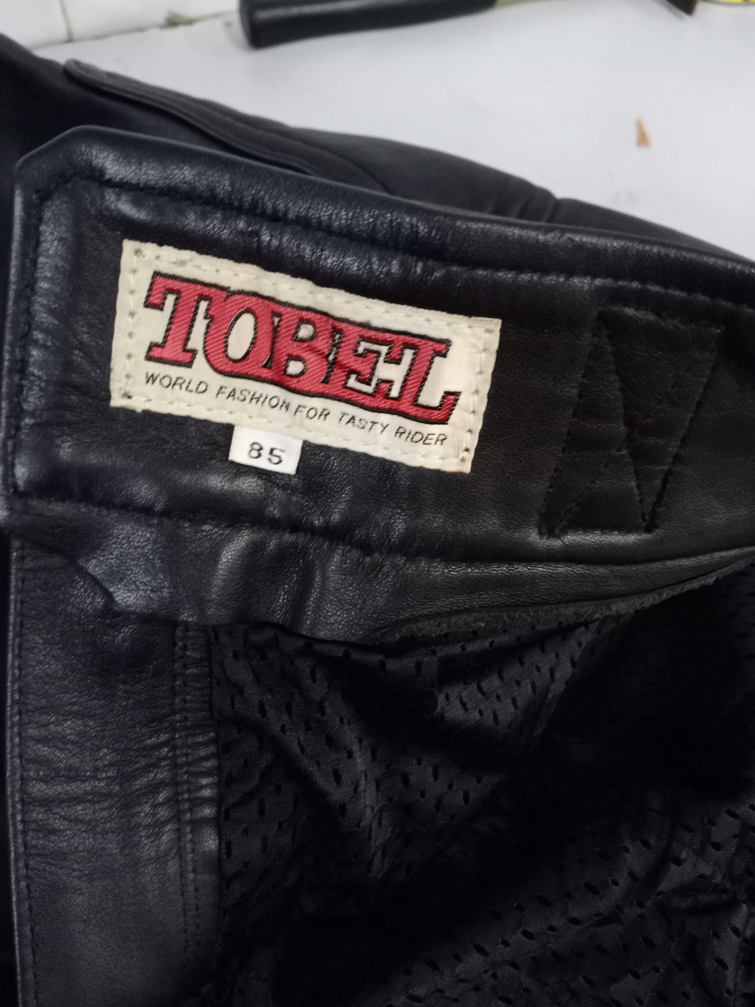 Designer × Leather tobel world fashion for tasty rider(full leather) Size US 34 / EU 50 - 6 Thumbnail