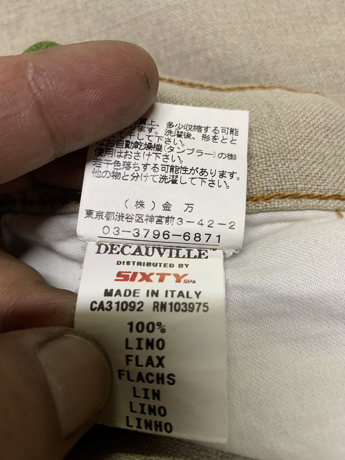 Designer × Sixty Flared Decauville distributed by sixty (Italy) Size US 32 / EU 48 - 15 Thumbnail