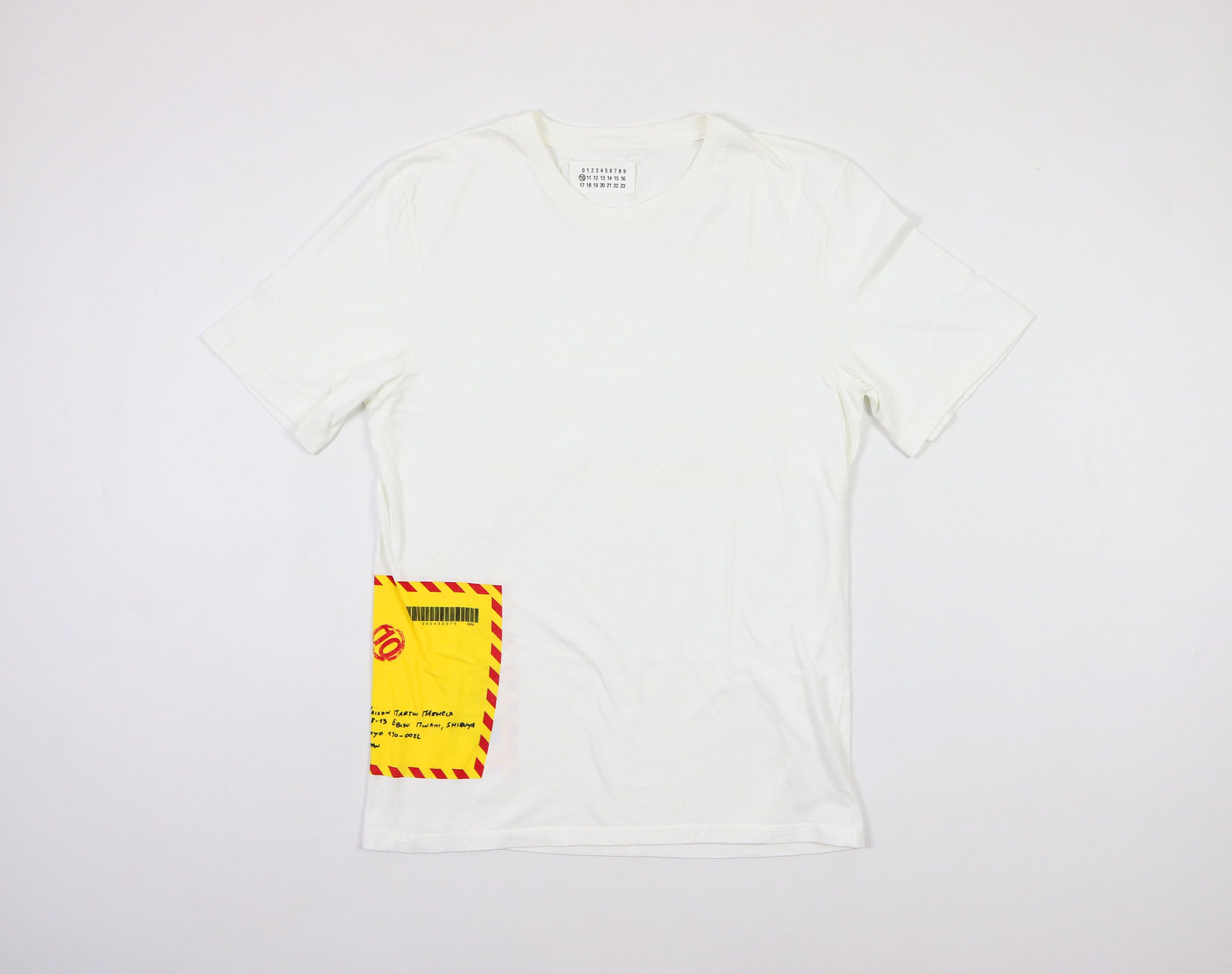 Maison Margiela SS 2008 MAISON MARTIN MARGIELA 10 white t-shirt 