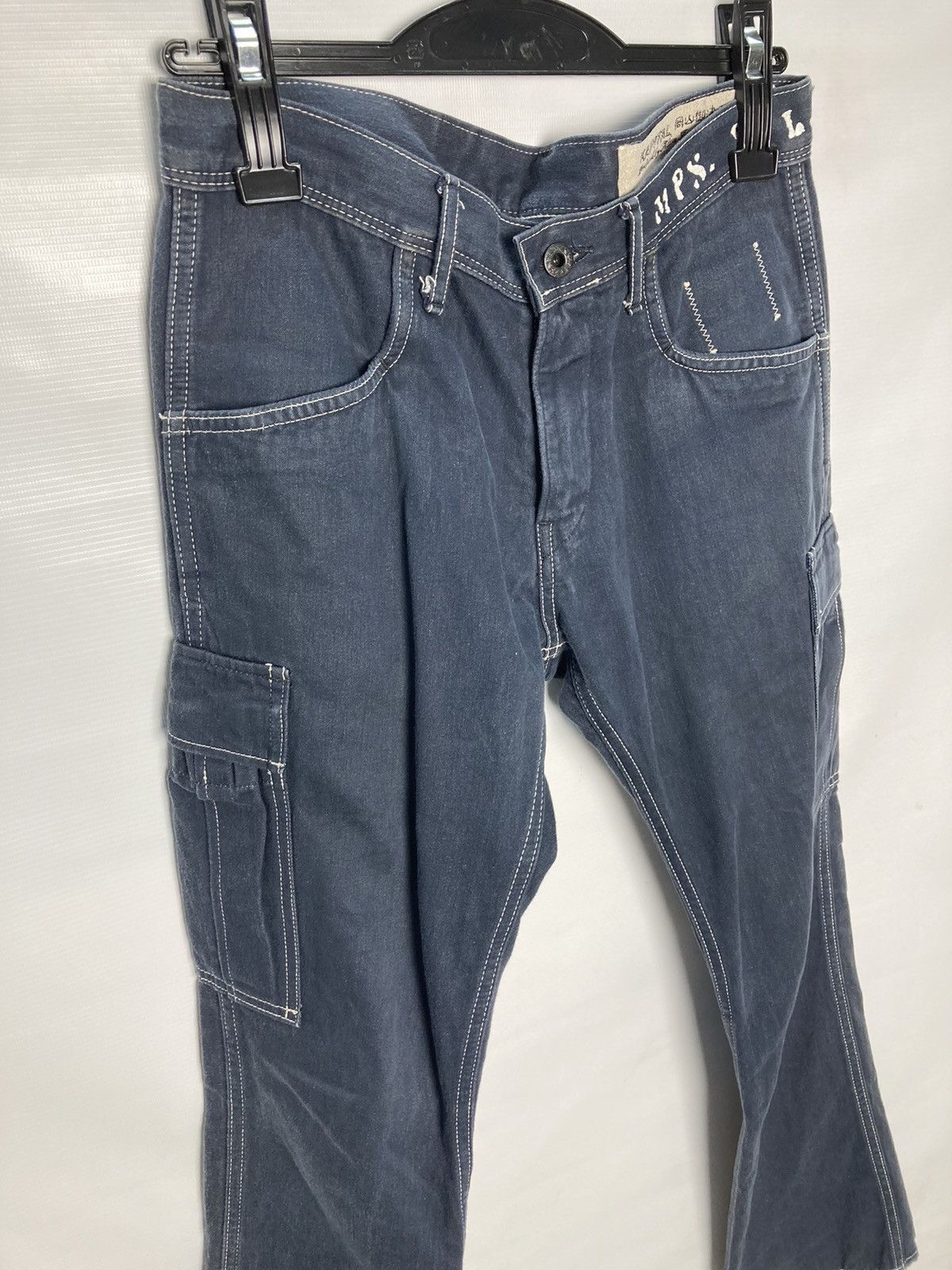Kapital × Kapital Kountry Kapital Kiro Hirata Cargo Flared pants Size 30" / US 8 / IT 44 - 4 Thumbnail