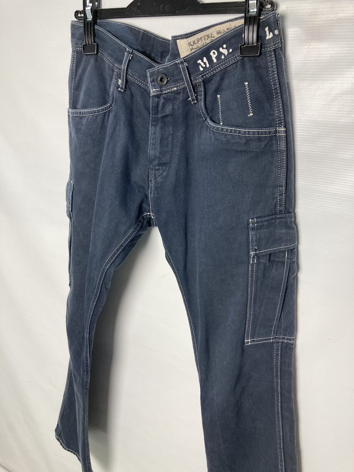 Kapital × Kapital Kountry Kapital Kiro Hirata Cargo Flared pants Size 30" / US 8 / IT 44 - 3 Thumbnail