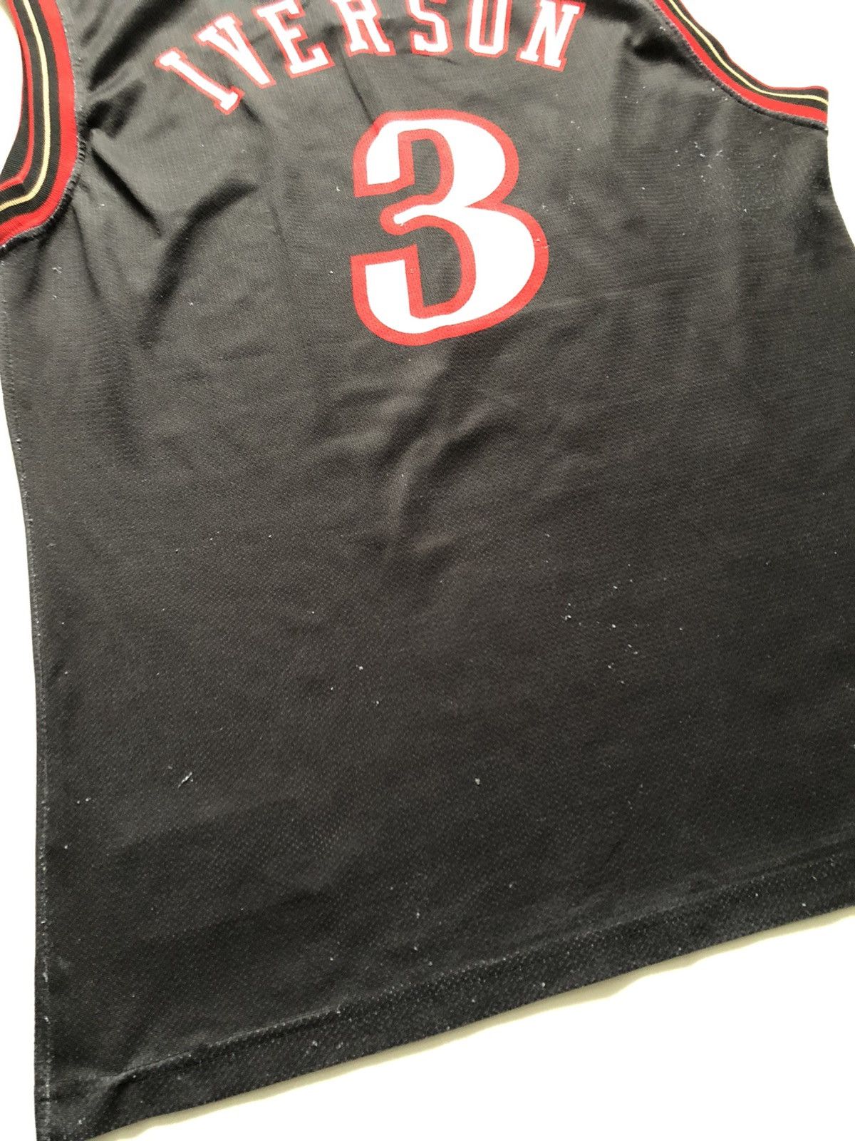 Champion × NBA × Vintage Vintage Philadelphia Sixers Jersey Iverson #3 NBA Basketball Size US L / EU 52-54 / 3 - 13 Thumbnail