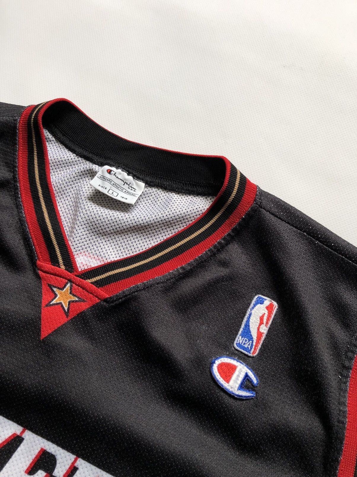 Champion × NBA × Vintage Vintage Philadelphia Sixers Jersey Iverson #3 NBA Basketball Size US L / EU 52-54 / 3 - 3 Thumbnail