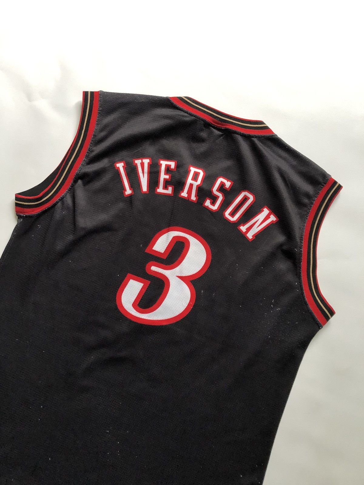 Champion × NBA × Vintage Vintage Philadelphia Sixers Jersey Iverson #3 NBA Basketball Size US L / EU 52-54 / 3 - 5 Thumbnail