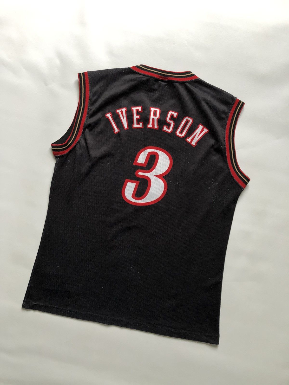 Champion × NBA × Vintage Vintage Philadelphia Sixers Jersey Iverson #3 NBA Basketball Size US L / EU 52-54 / 3 - 4 Thumbnail